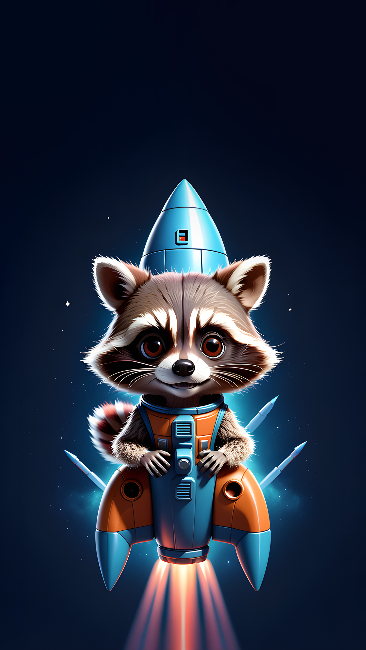 Cute 3D wallpaper using AI. Feel