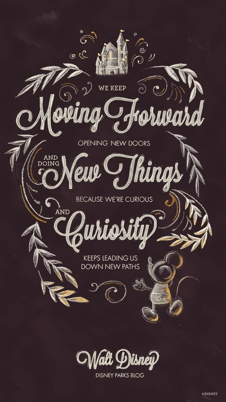 Disney Quote iPhone Wallpaper