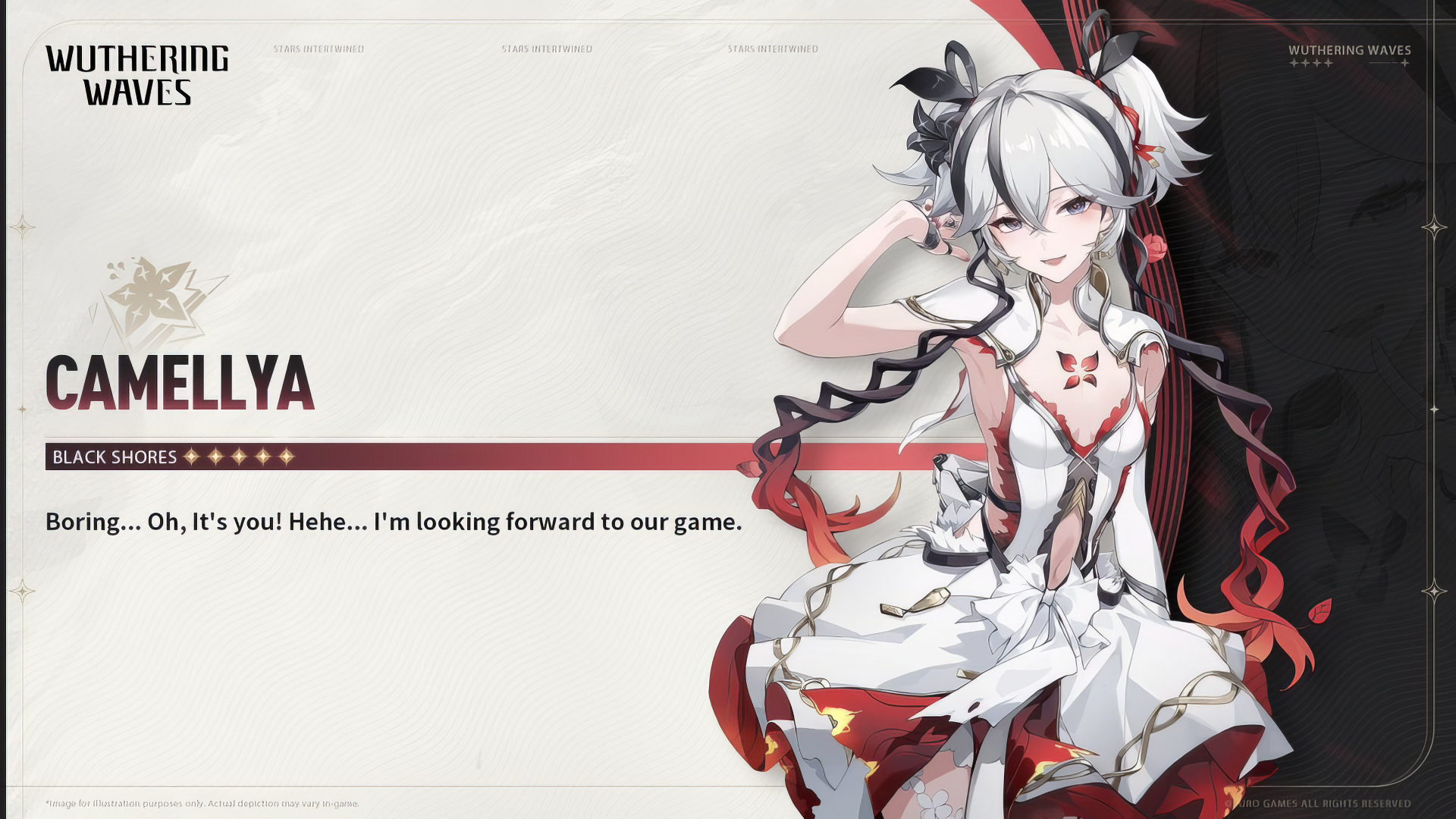 HD Wallpaper of Camellya from Wuthering