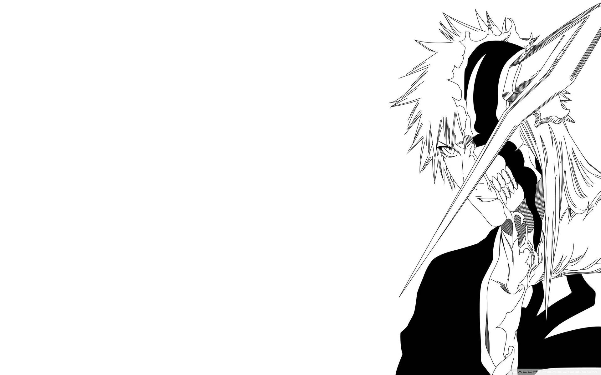 Download Anime Art Black And White