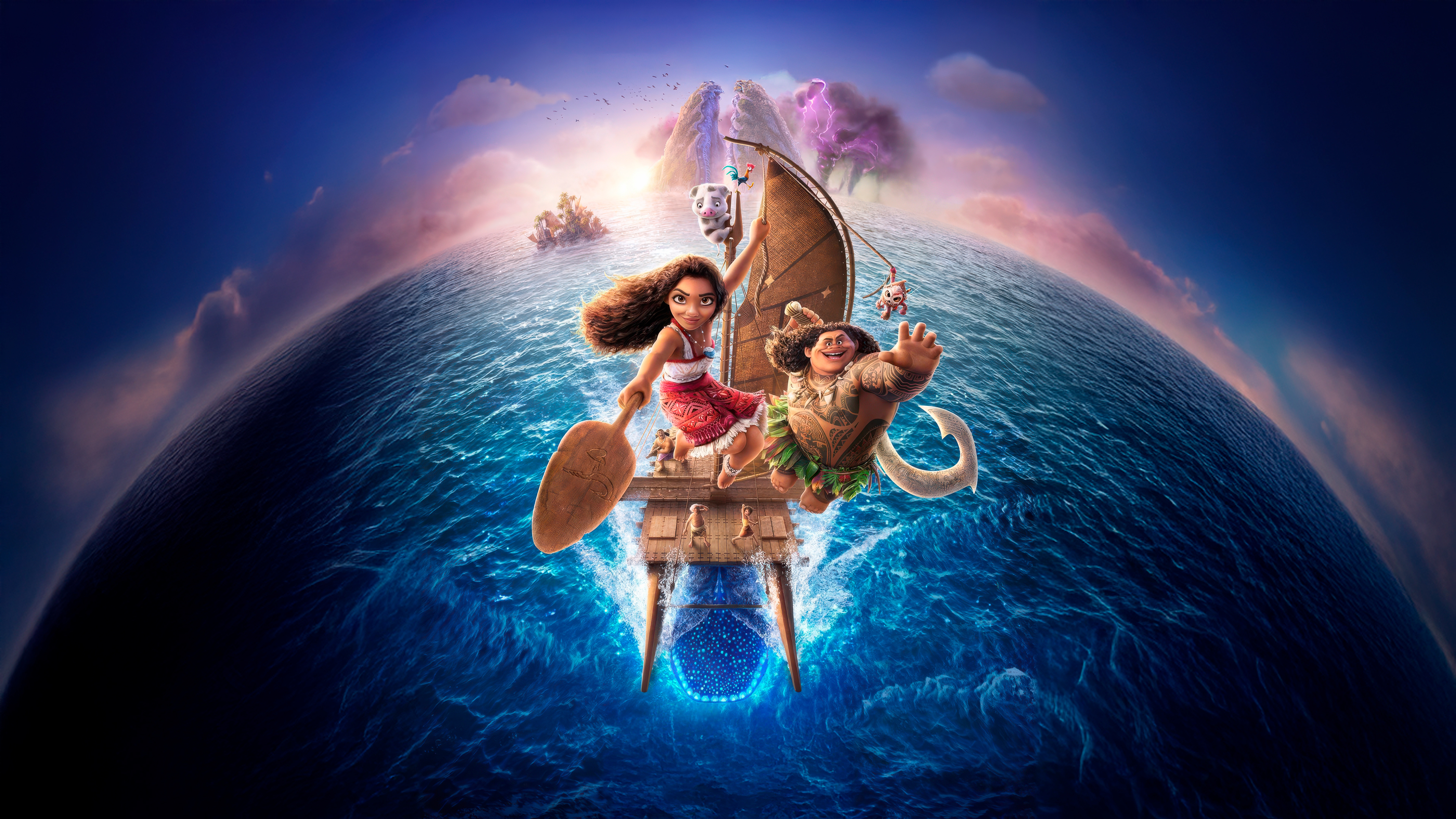 Moana 2 4dx Poster 5k Wallpaper, HD