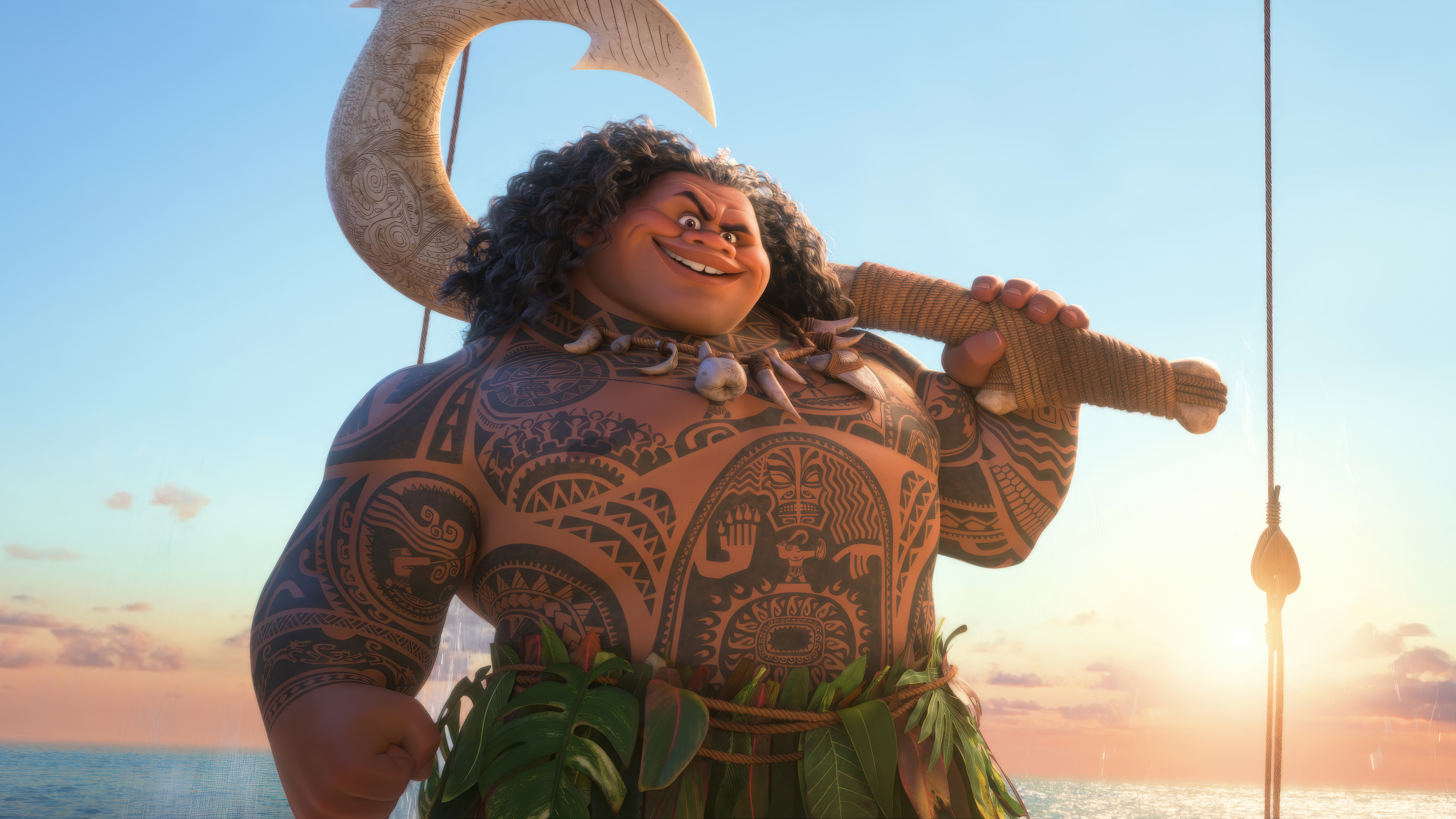 Maui Moana 2 Wallpaper 4K HD PC k