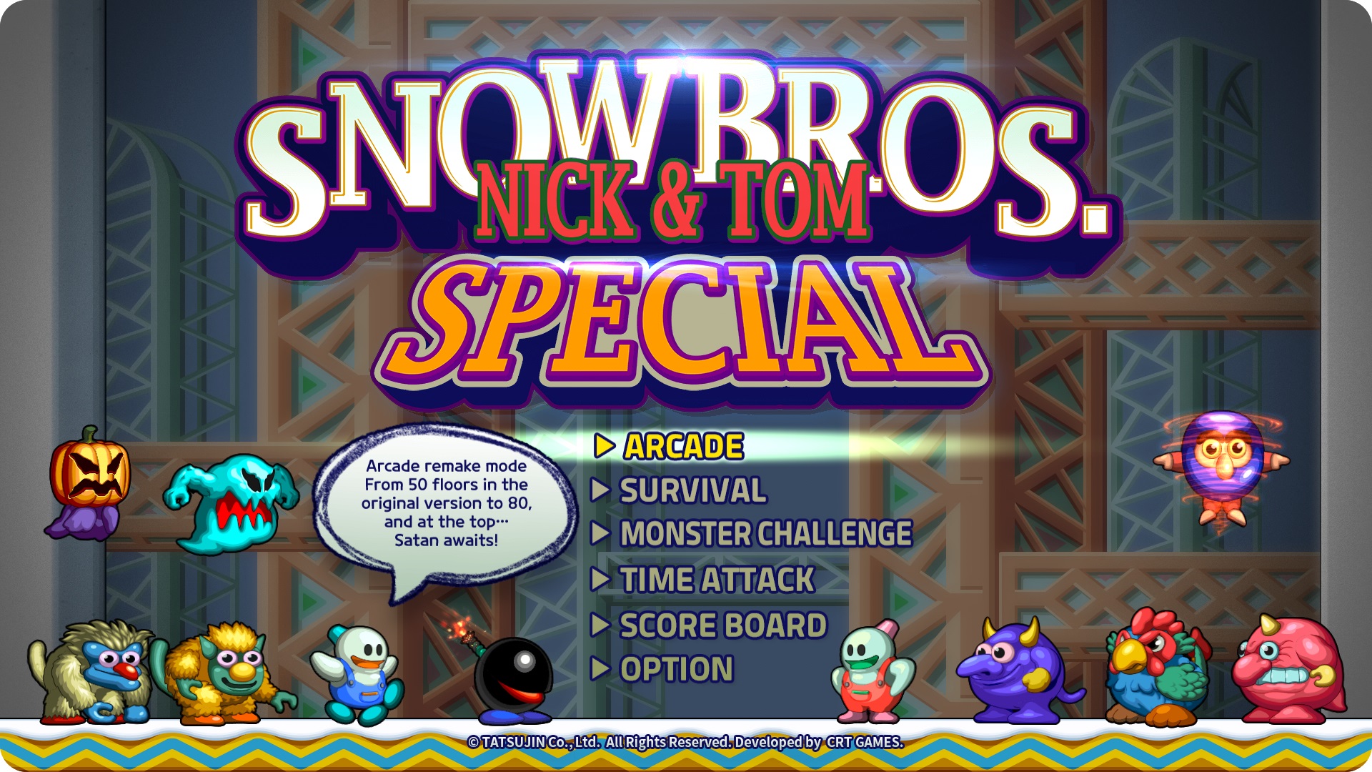 Snow Bros. Special announced for Switch