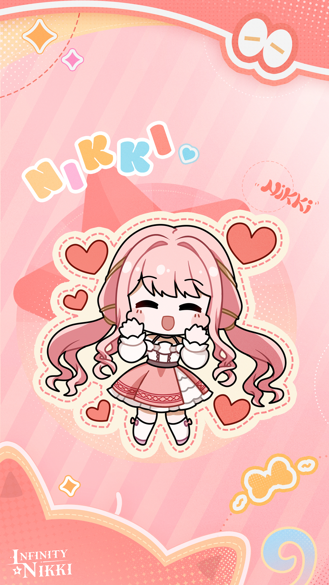 Super cute Infinity Nikki wallpaper