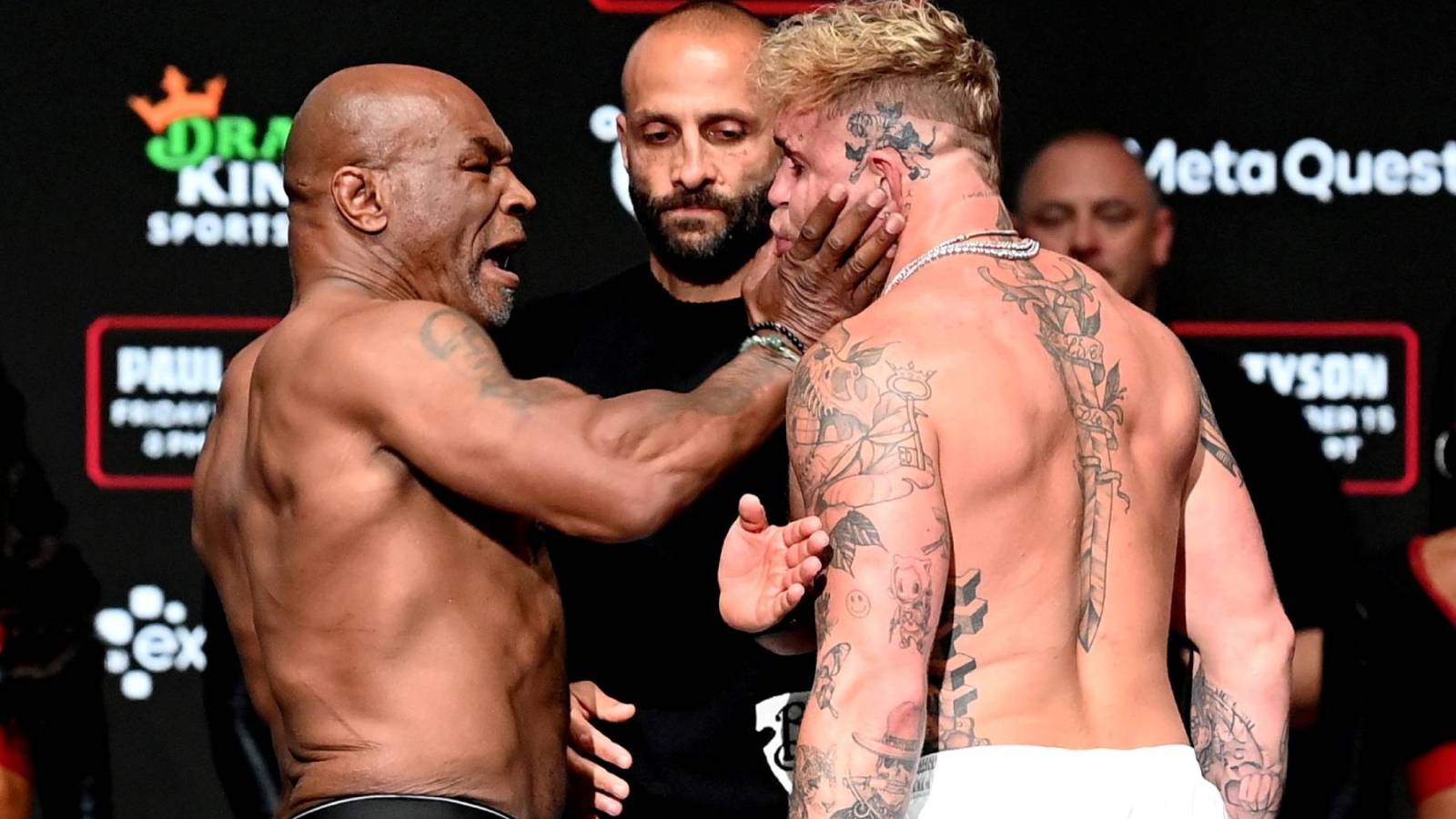 Mike Tyson Smacks Jake Paul in the Face