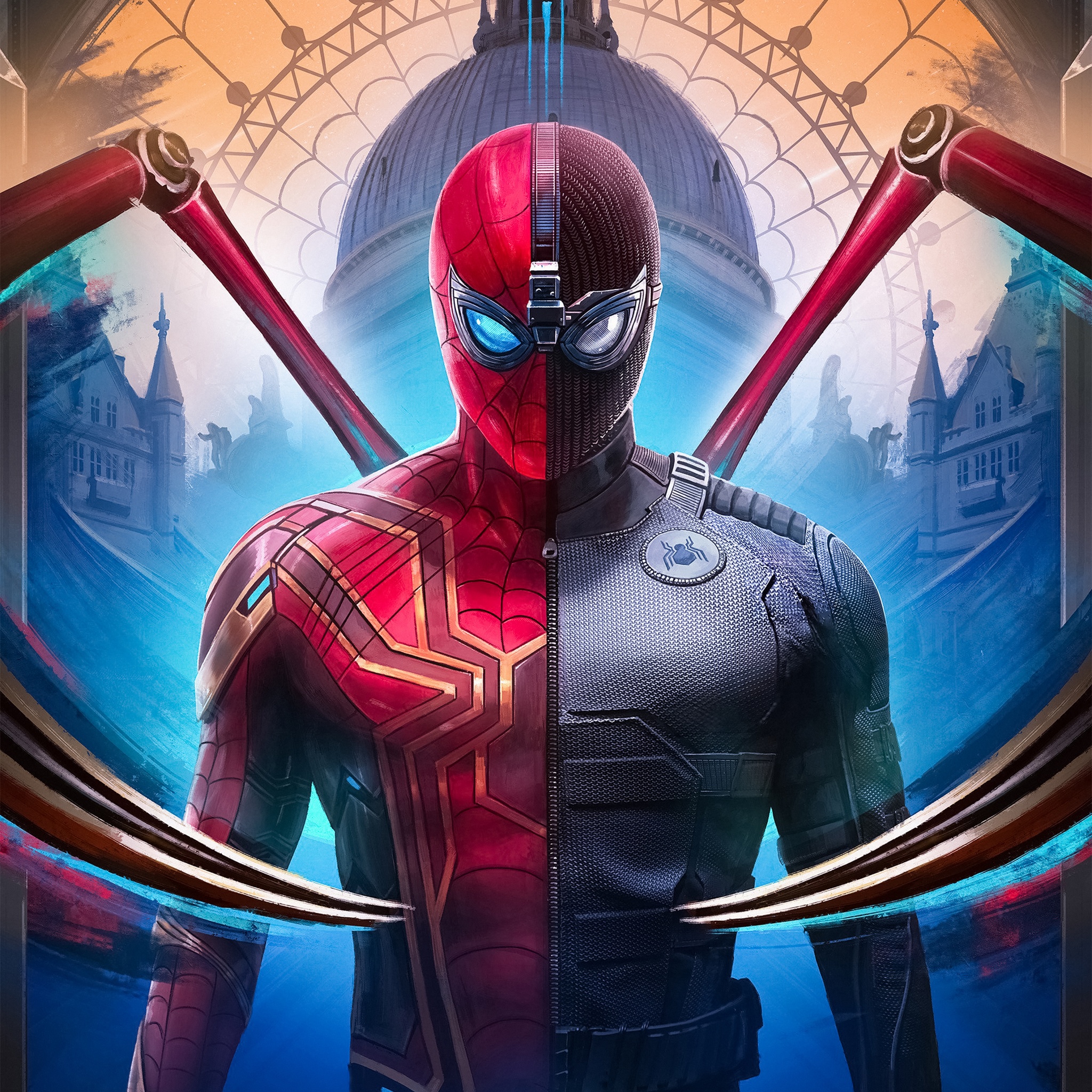 Iron Spider Wallpaper 4K, Spider Man