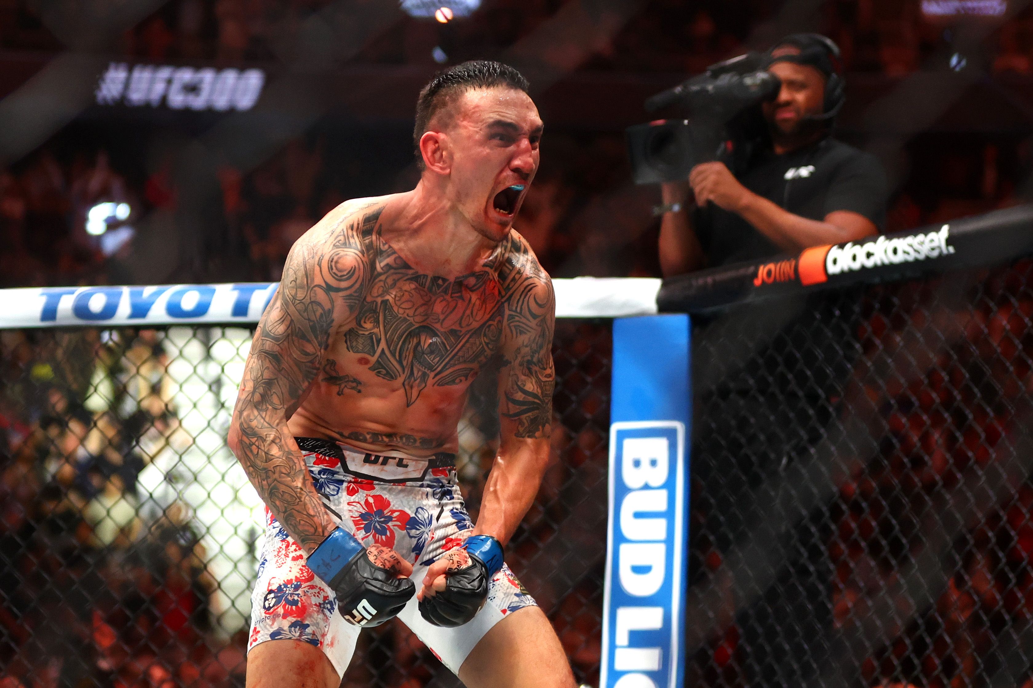 Max Holloway's knockout of Justin Gaethje