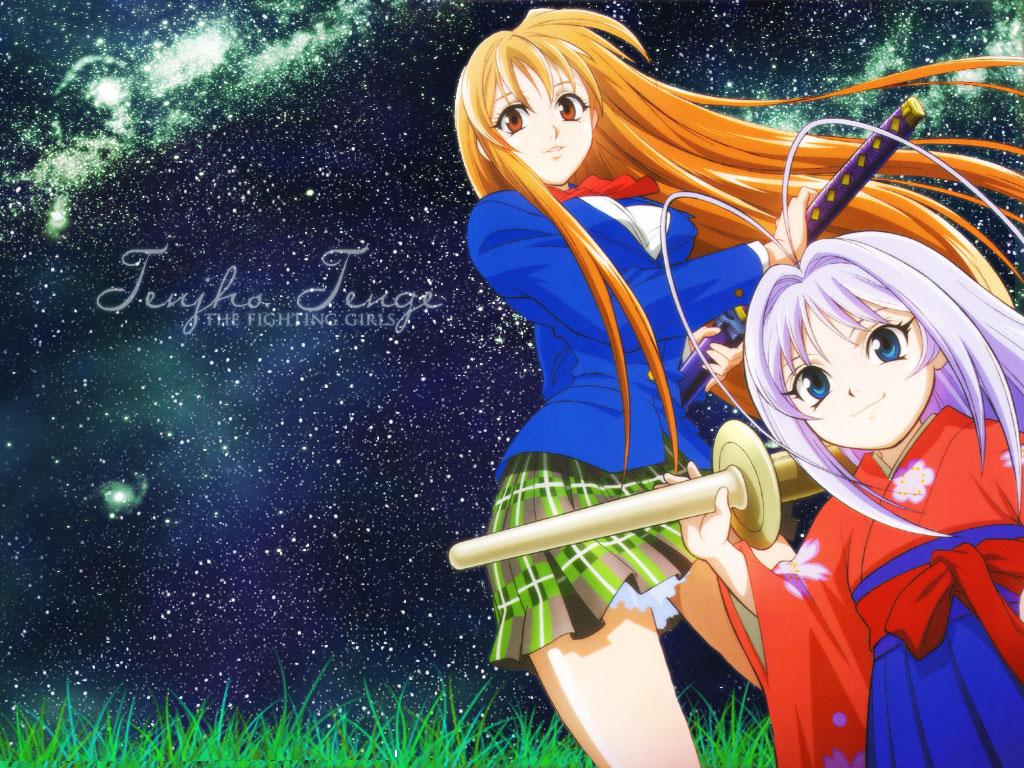 AYA & MAYA NATSUME. Tenjou_Tenge