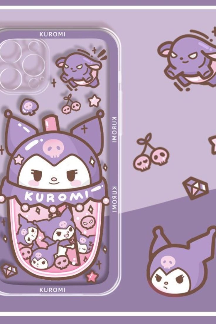 Boba Kuromi iPhone Case