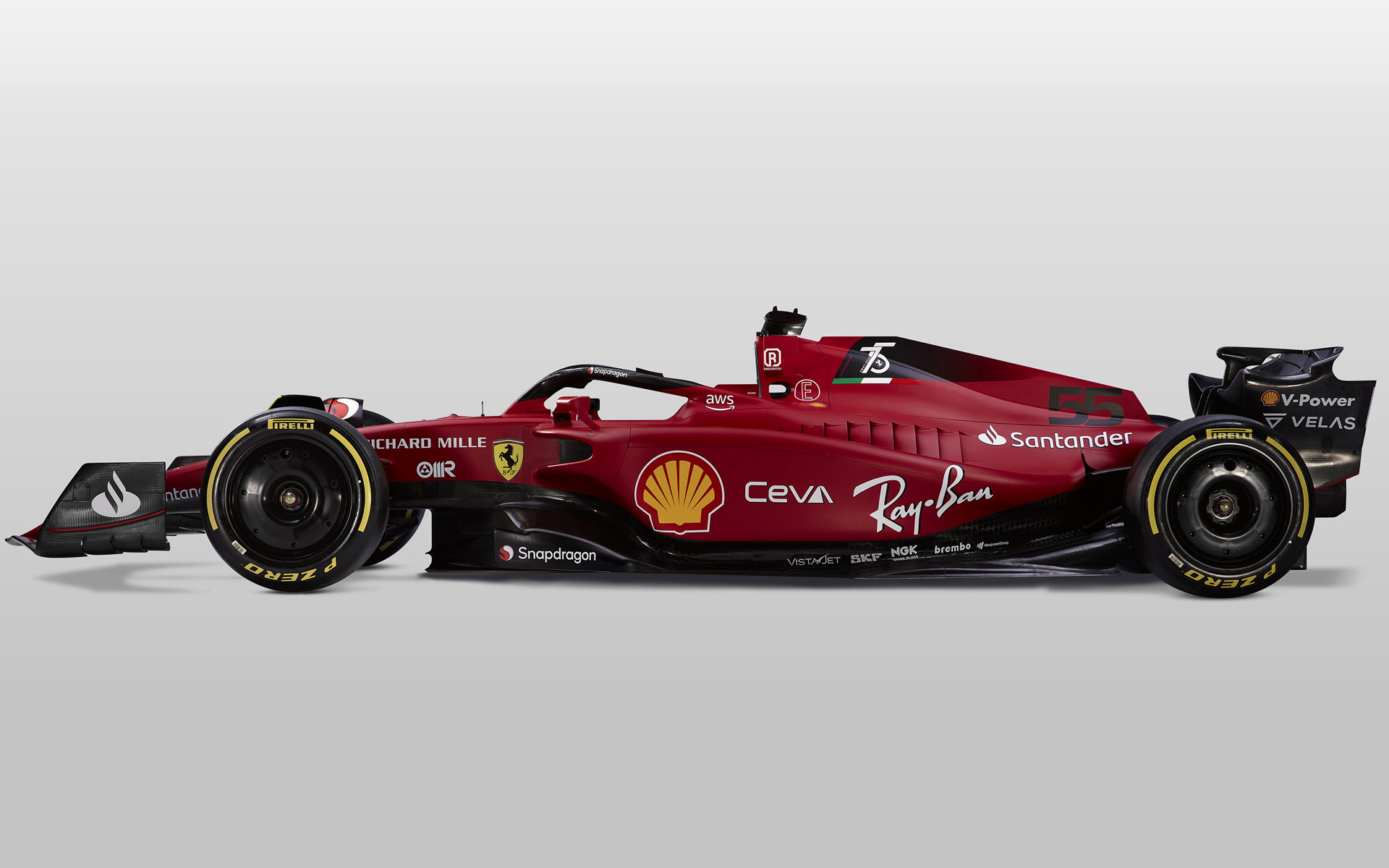 Ferrari F1 75 Wallpaper Free