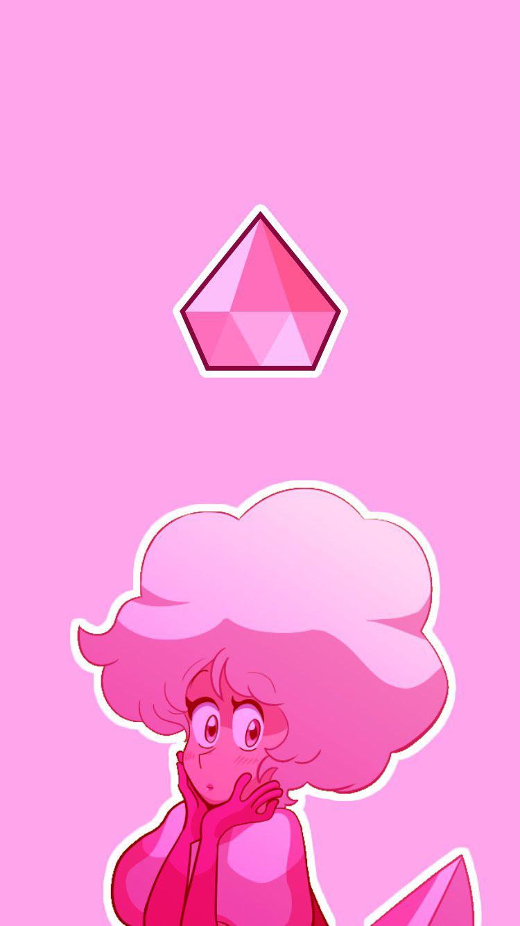 Pink Diamond phone background art
