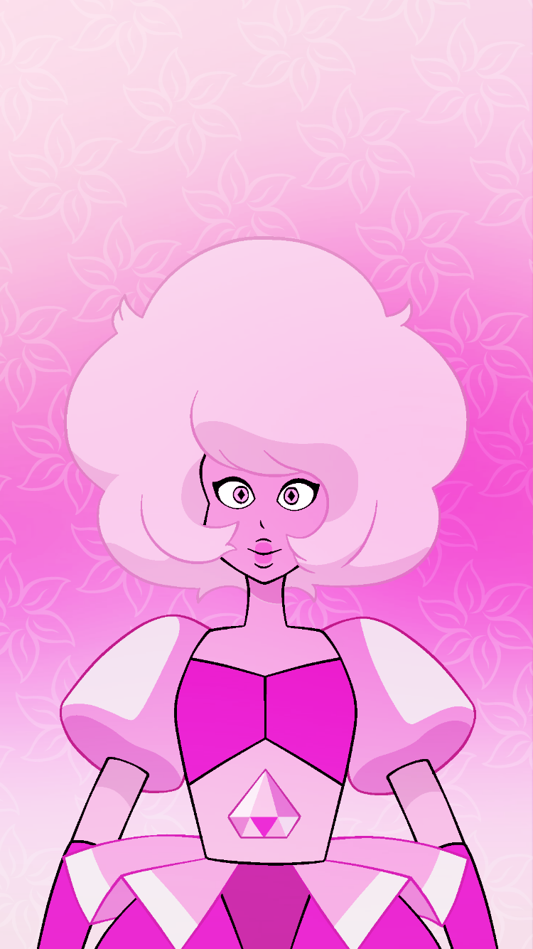 Pink Diamond phone wallpaper