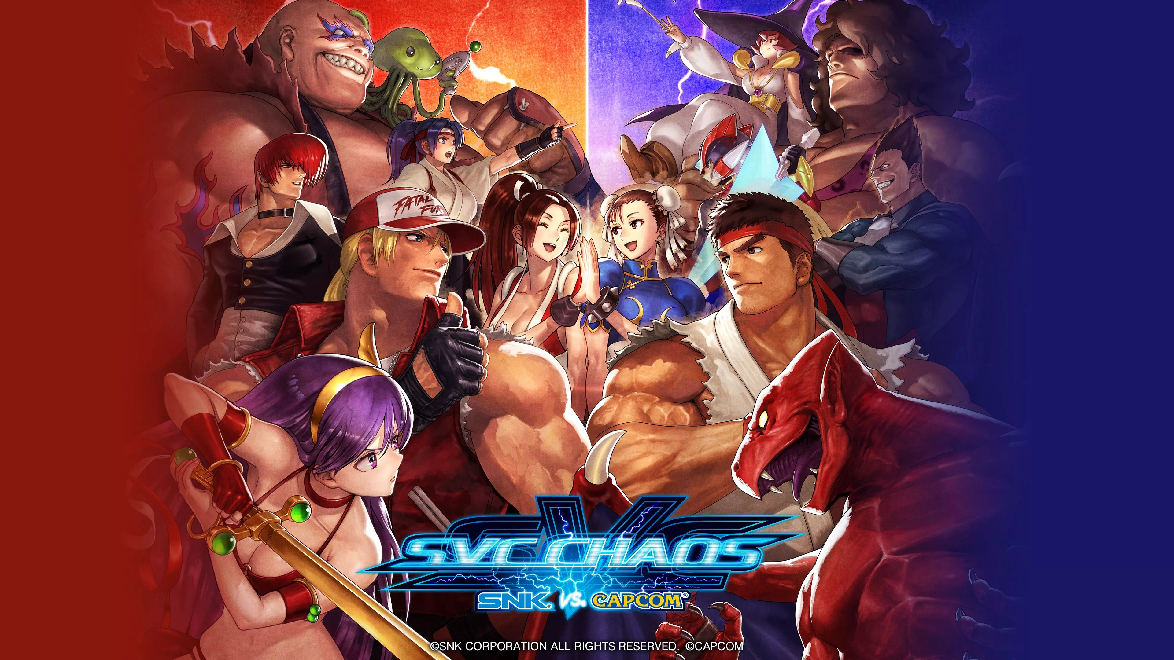 SVCchaos #SNK #Capcom