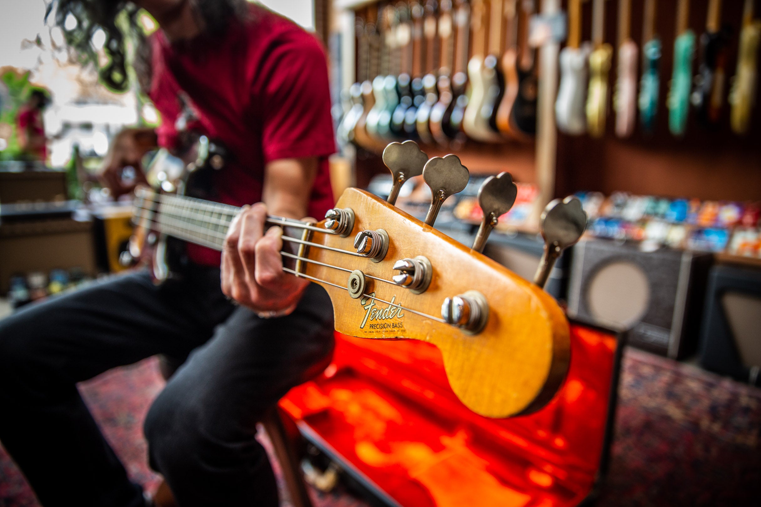 Bass Guitars. The Music Emporium
