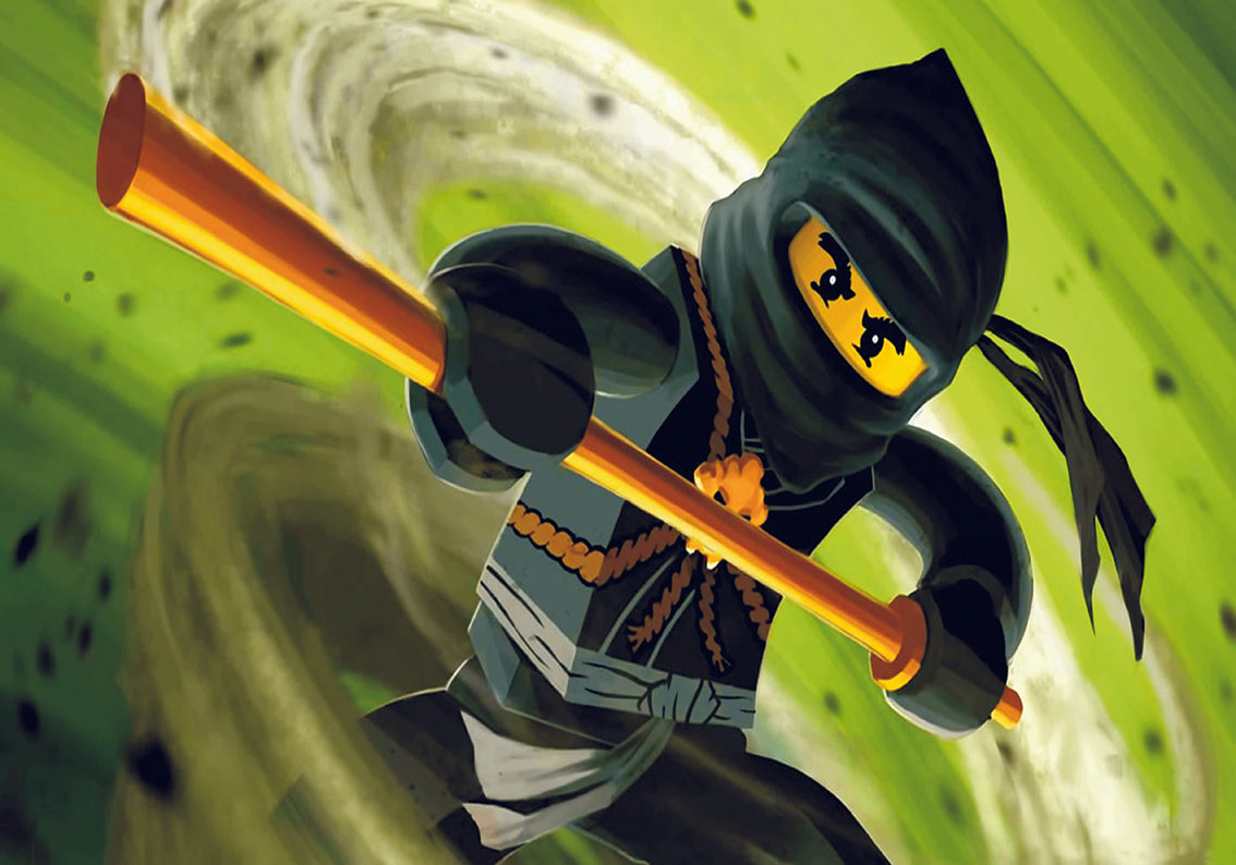 NINJAGO Lego Woven Self Adhesive