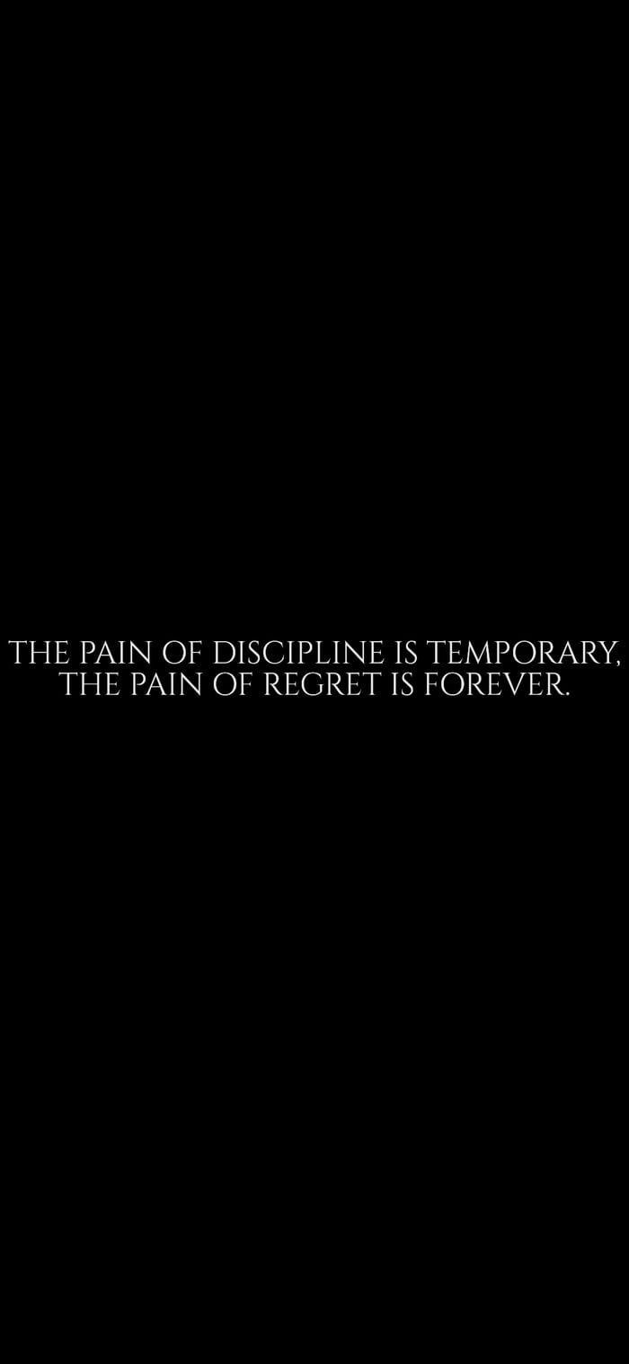 The pain of regret is forever