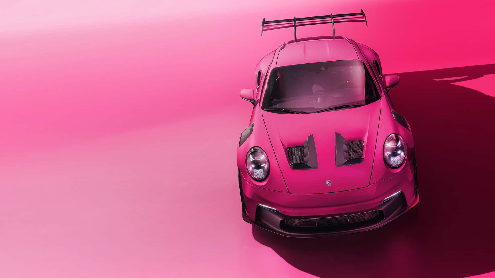 Download Pink Porsche G T3 R S Top View