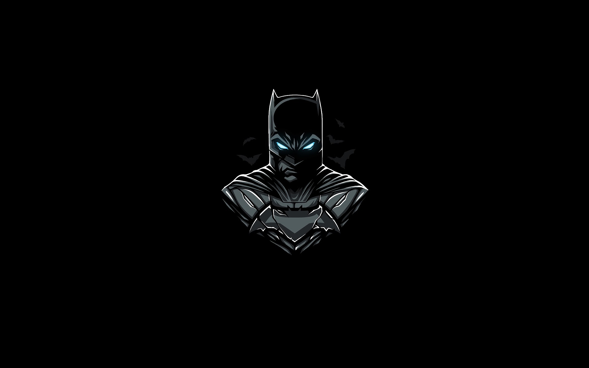 Batman Minimalist 4K Wallpaper
