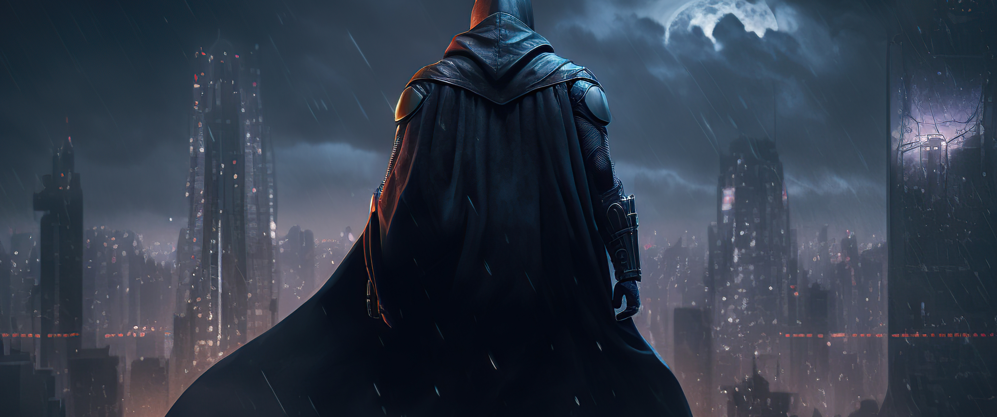 Batman As Vampire UltraWide
