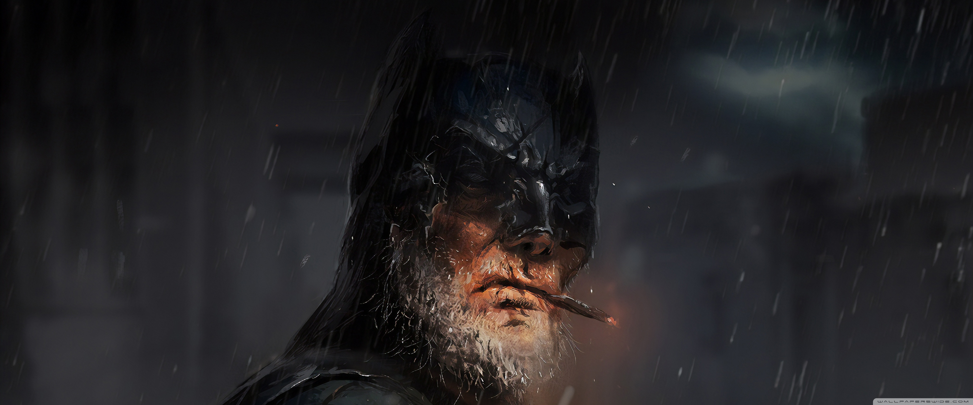 Old Batman Art Ultra HD Wallpaper