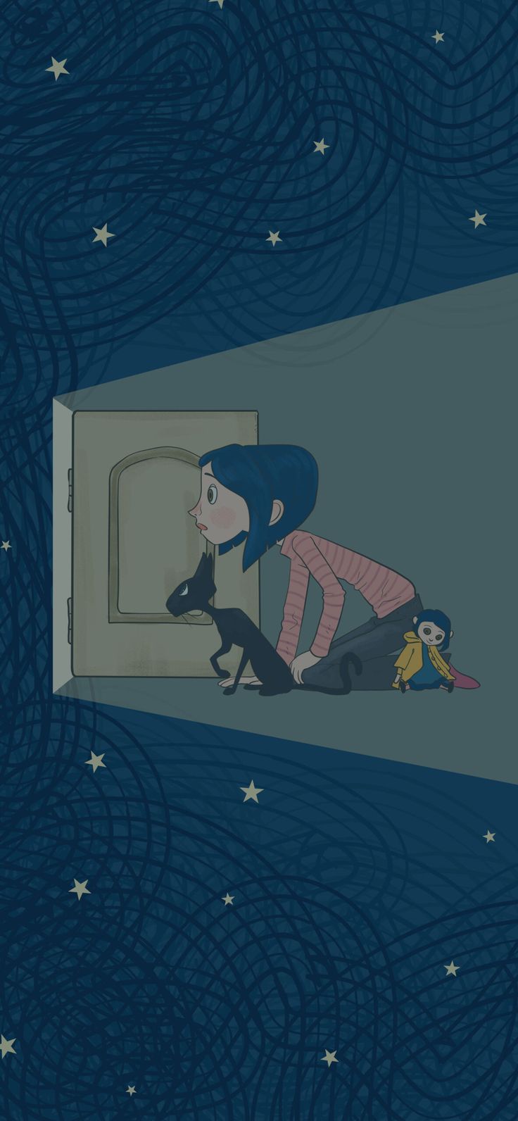 Coraline Door to the Other World Wallpaper