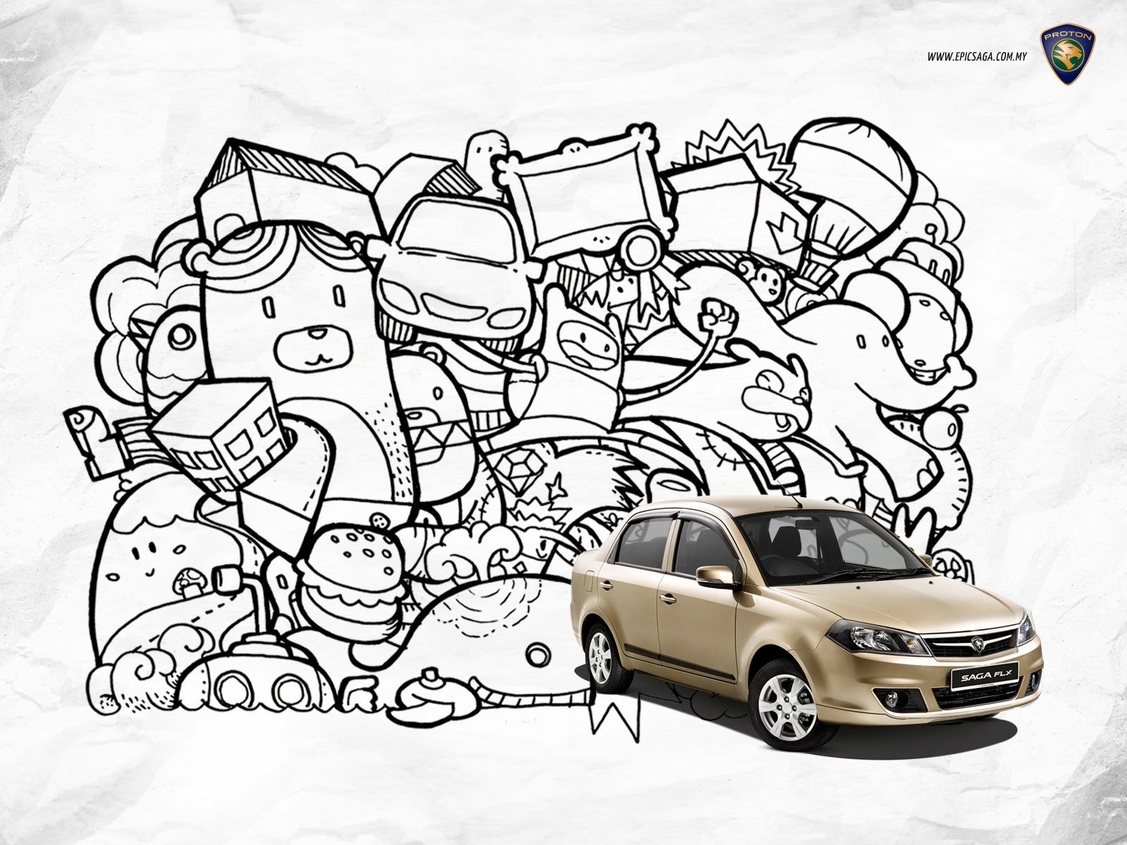 Download Vehicle Proton Wallpaper