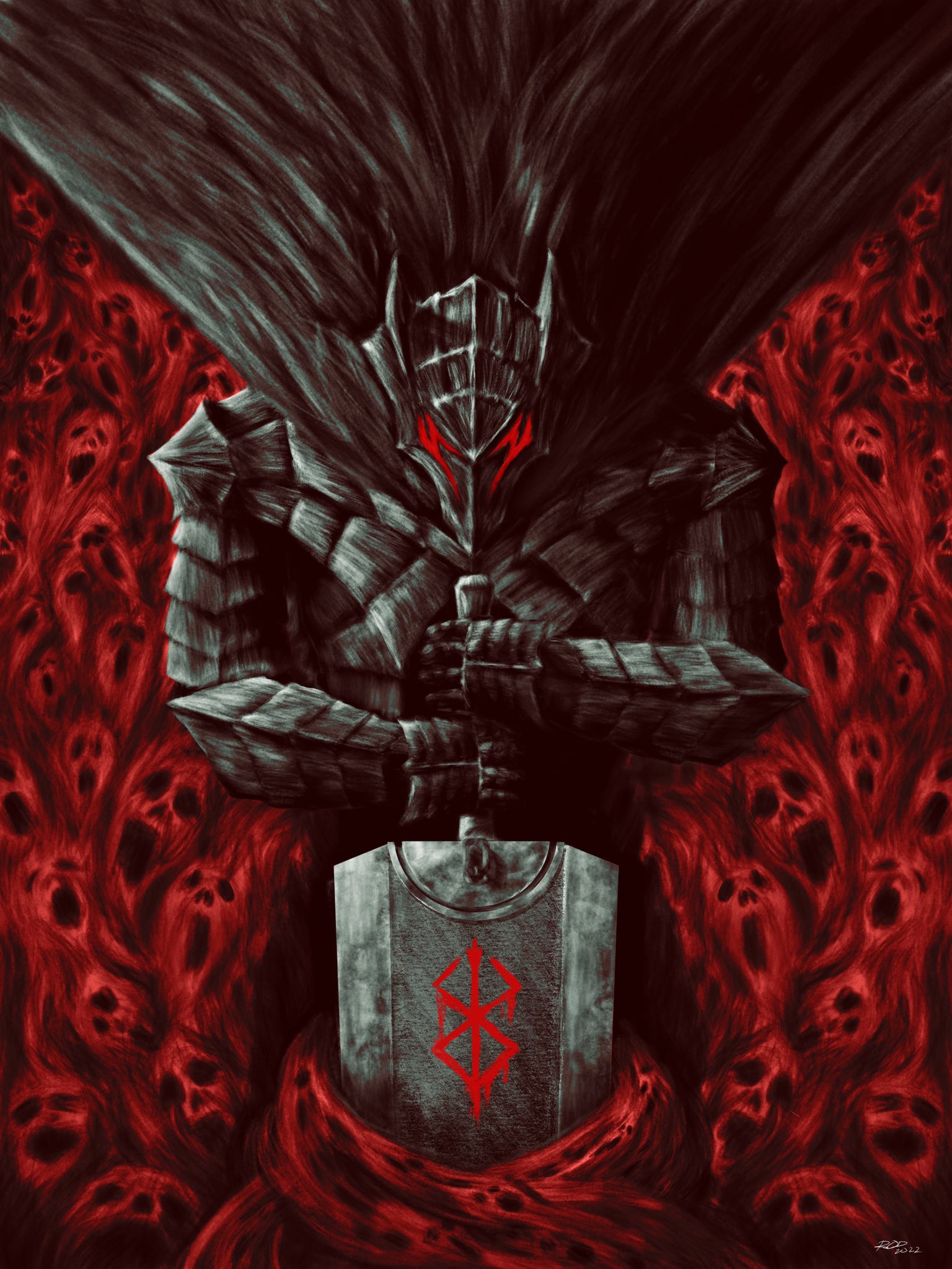 berserk #kentaromiura #illustration