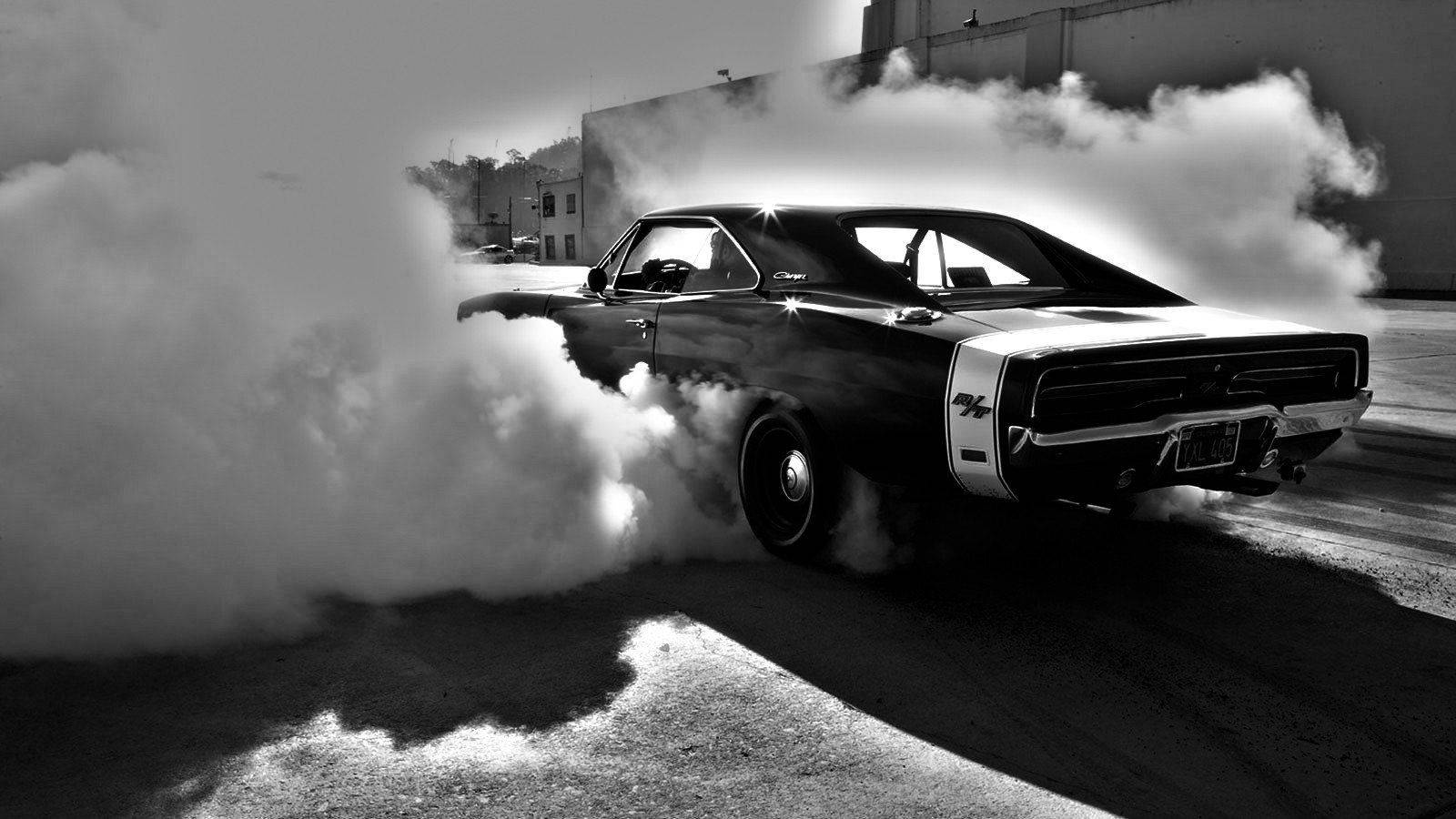 Dodge Charger Daytona Grayscale Effect