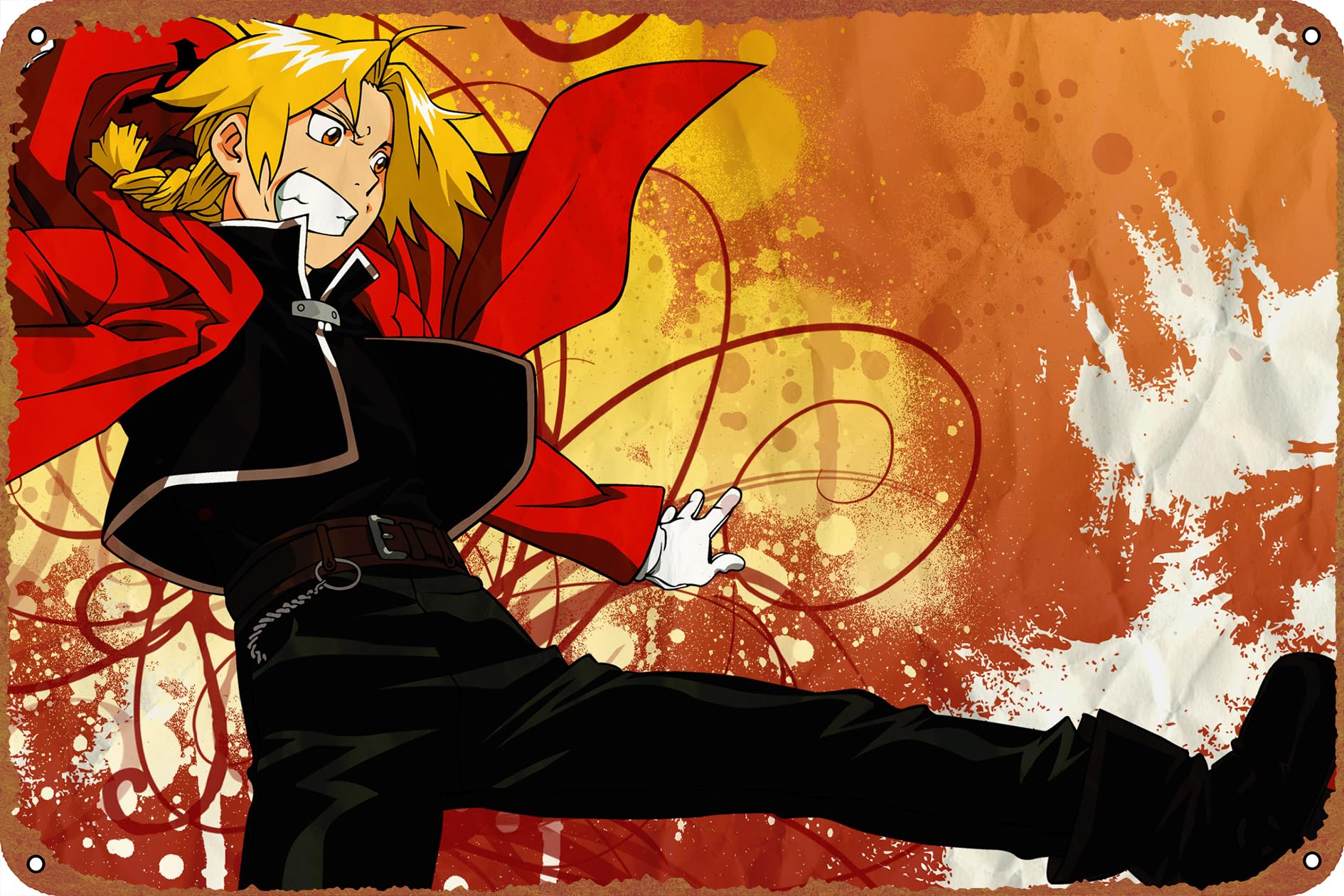 KIVYYB Fullmetal Alchemist Edward Elric