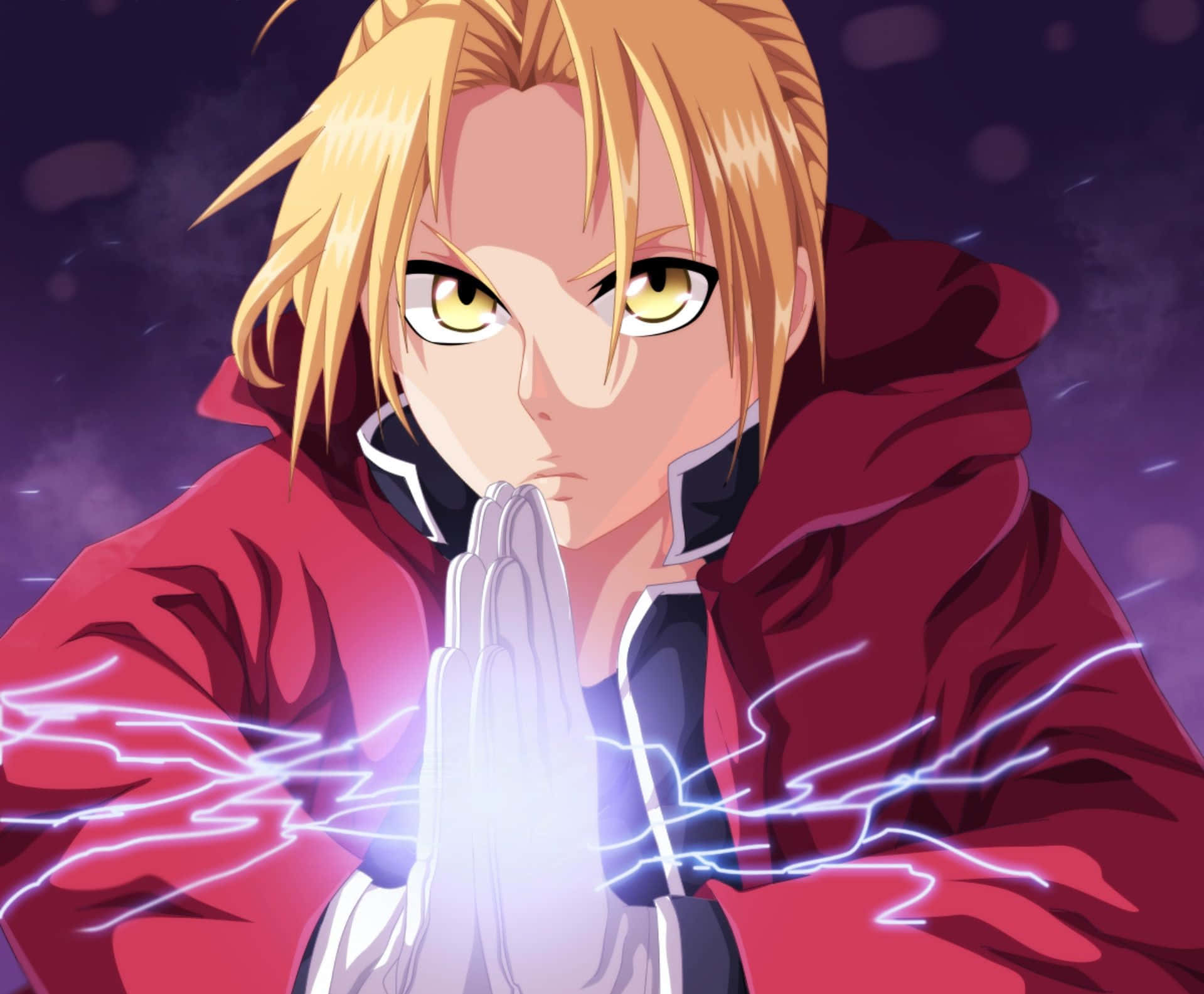 Edward Elric Engaged In Battle