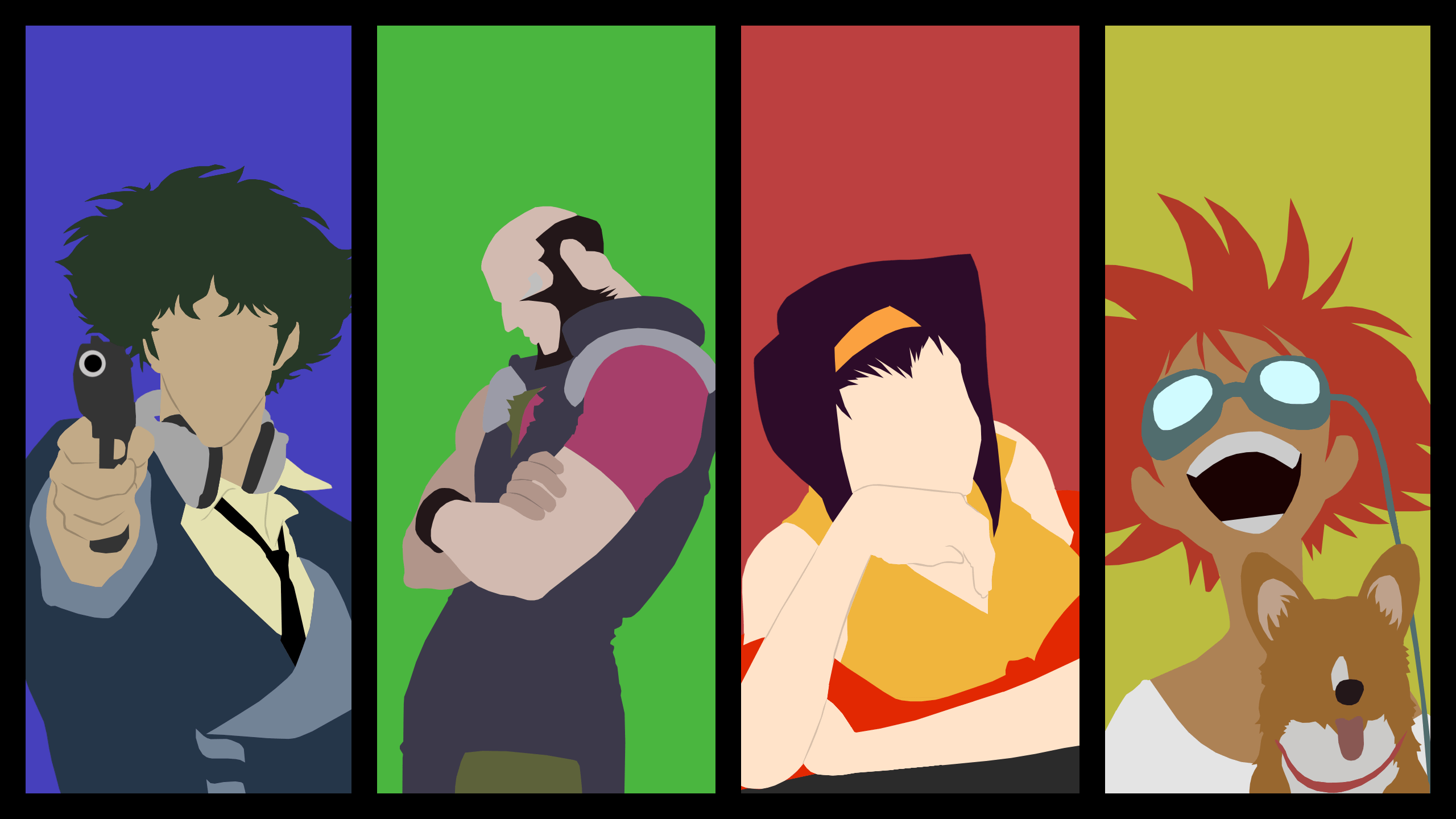 Bebop crew wallpaper I made. Any