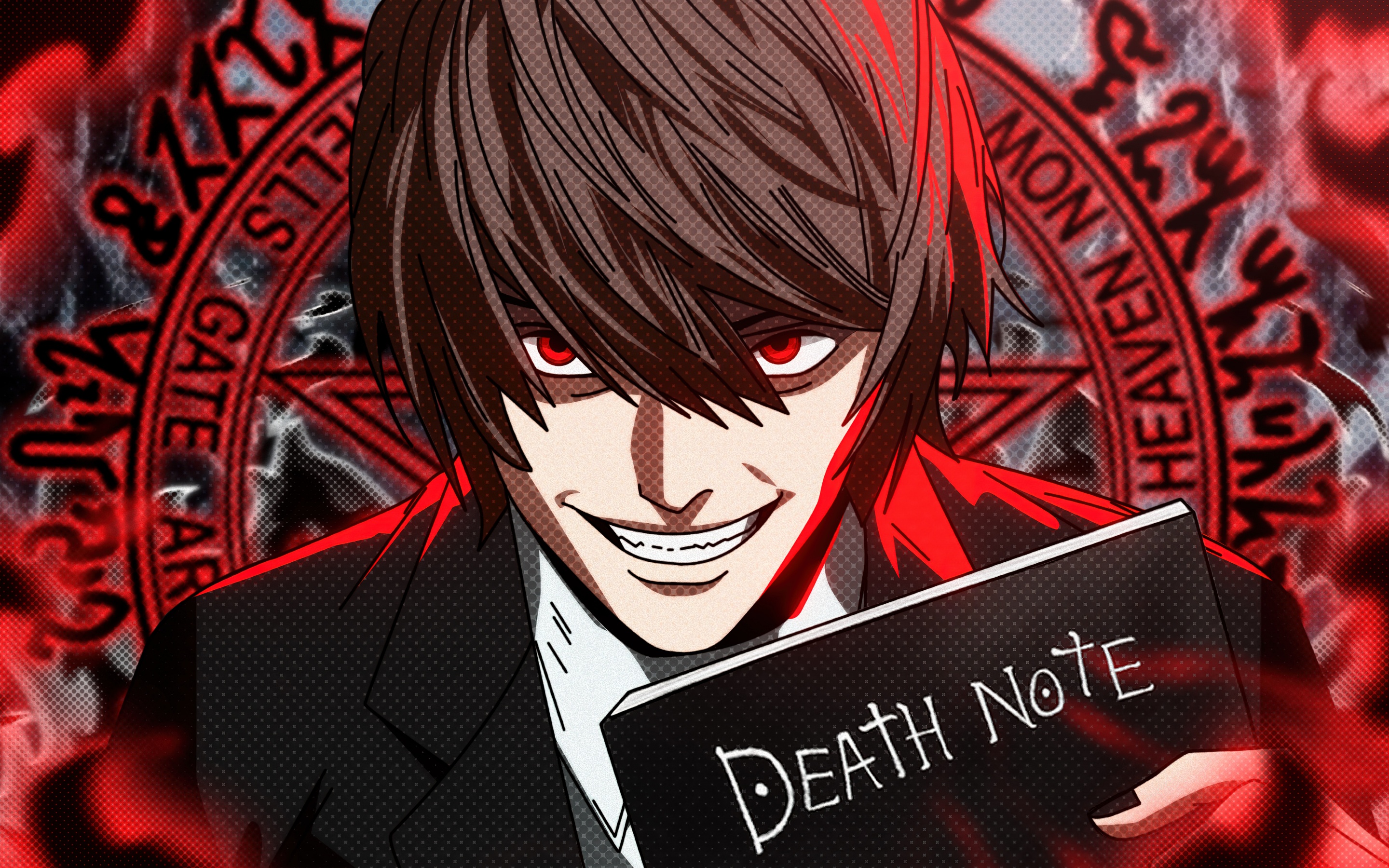 L Lawliet Wallpaper 4K, Fan Art, Death