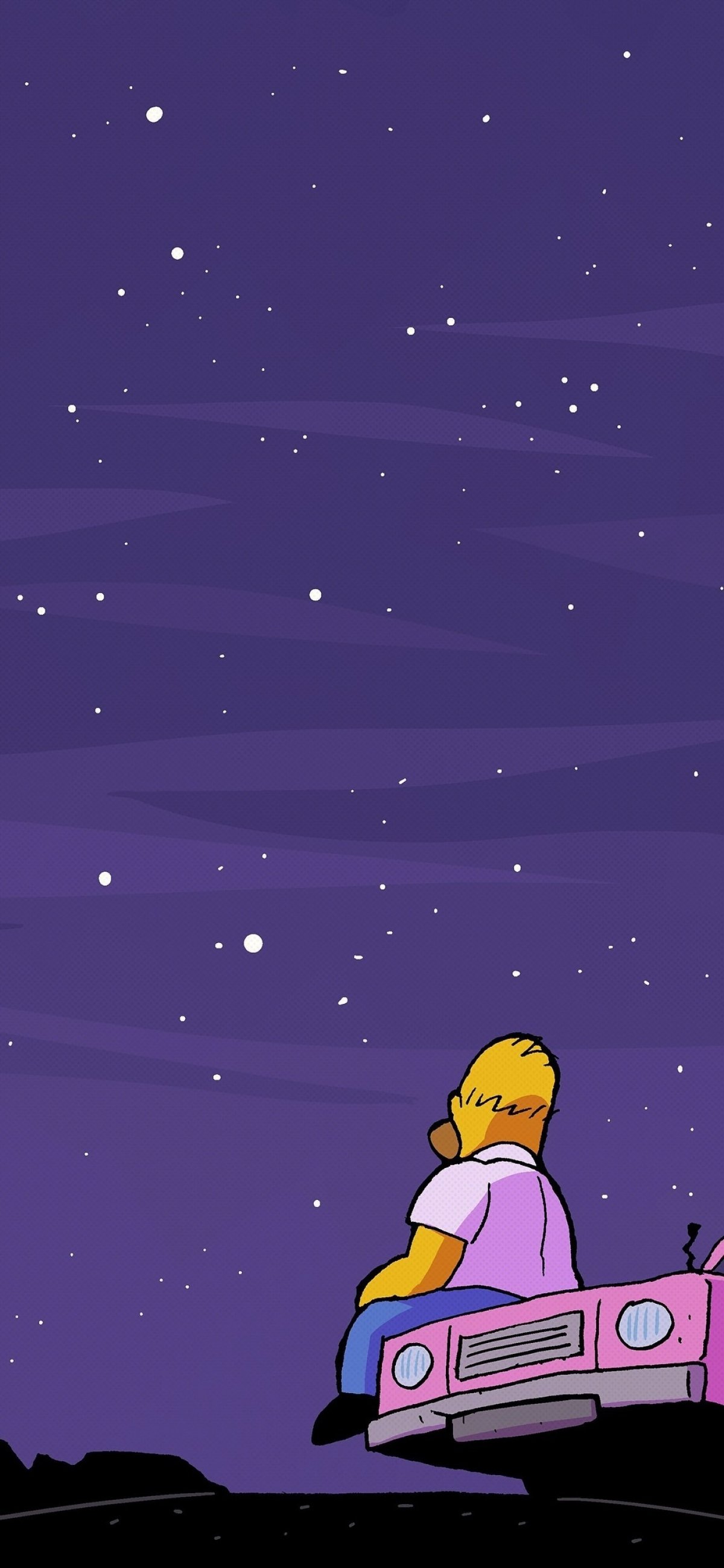 Homer Simpson The Simpsons Sitting On