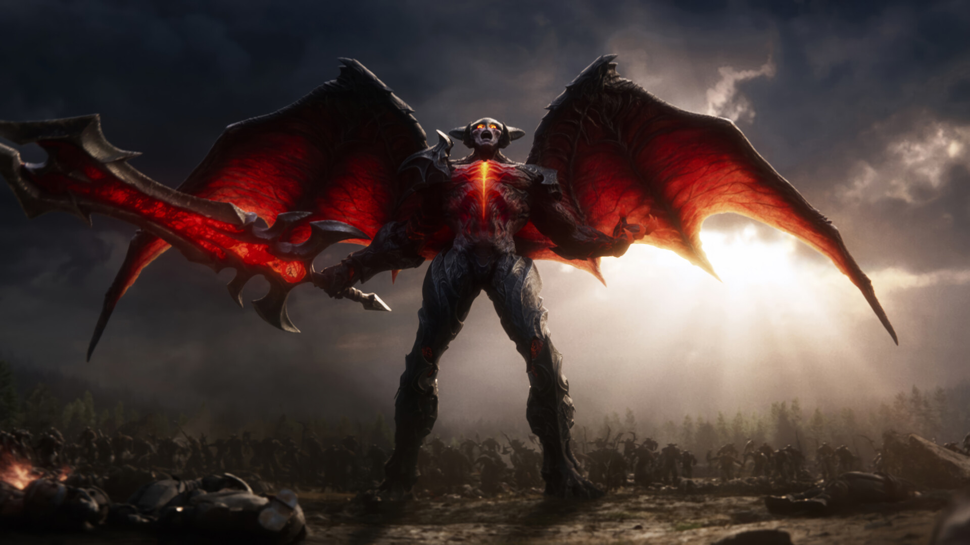 Aatrox LoL Season 2024 Cinematic 4K