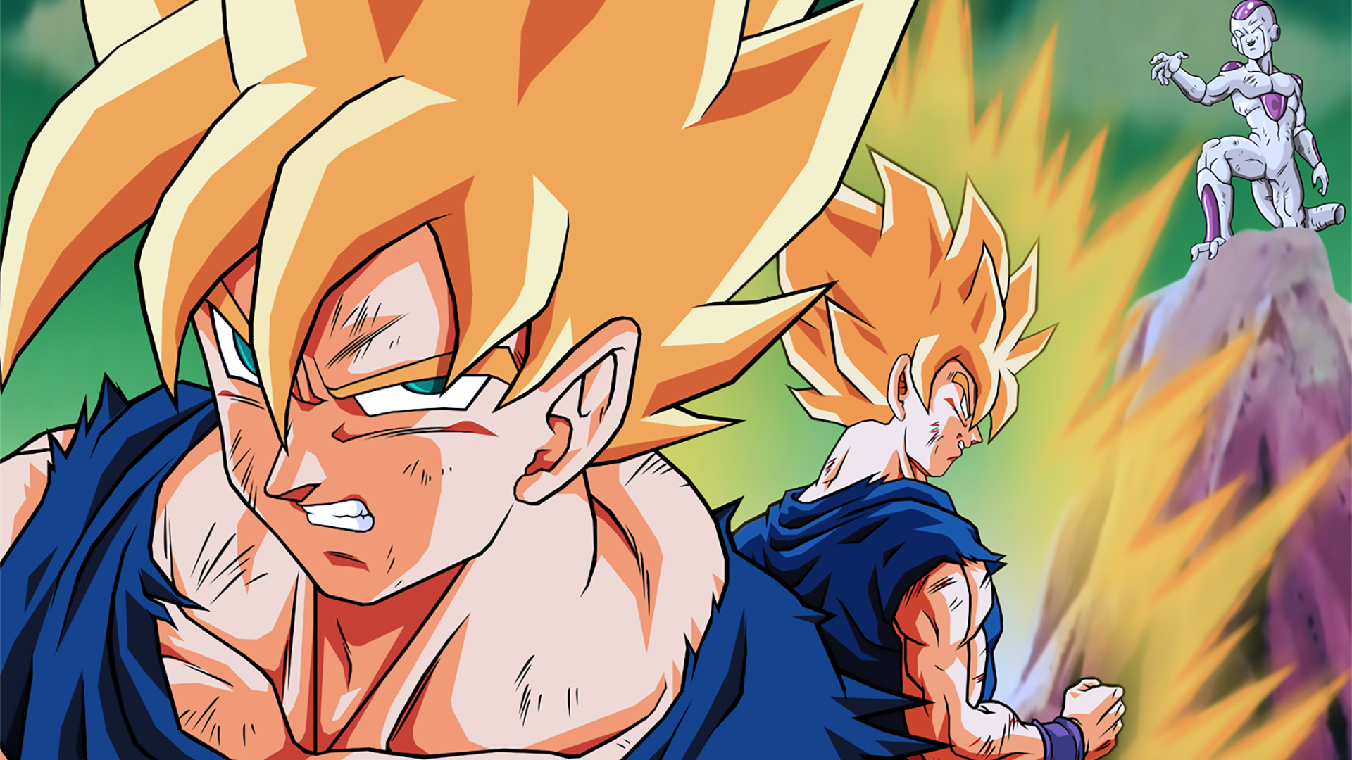 Epic Goku vs. Frieza HD Wallpaper