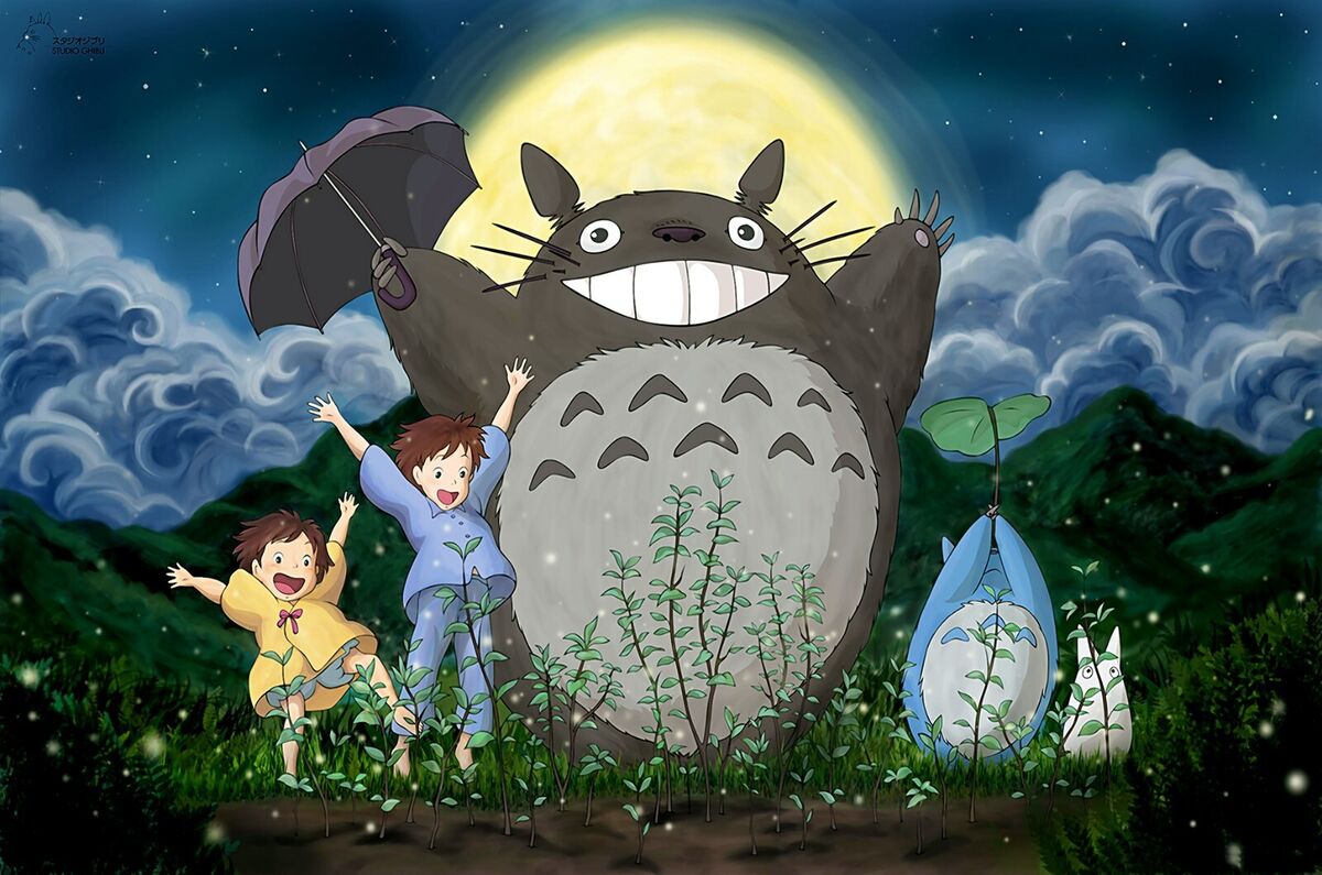 My Neighbor Totoro Premium POSTER MADE