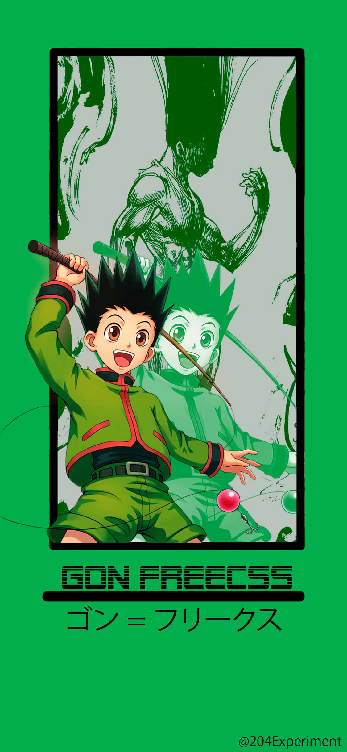 Gon Wallpaper by me, thoughts?, r