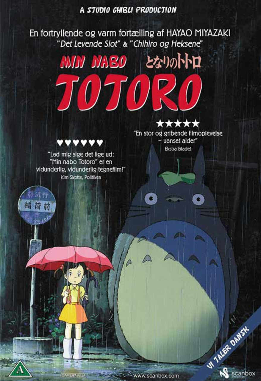 Totoro (My Neighbor) Movie Poster Print