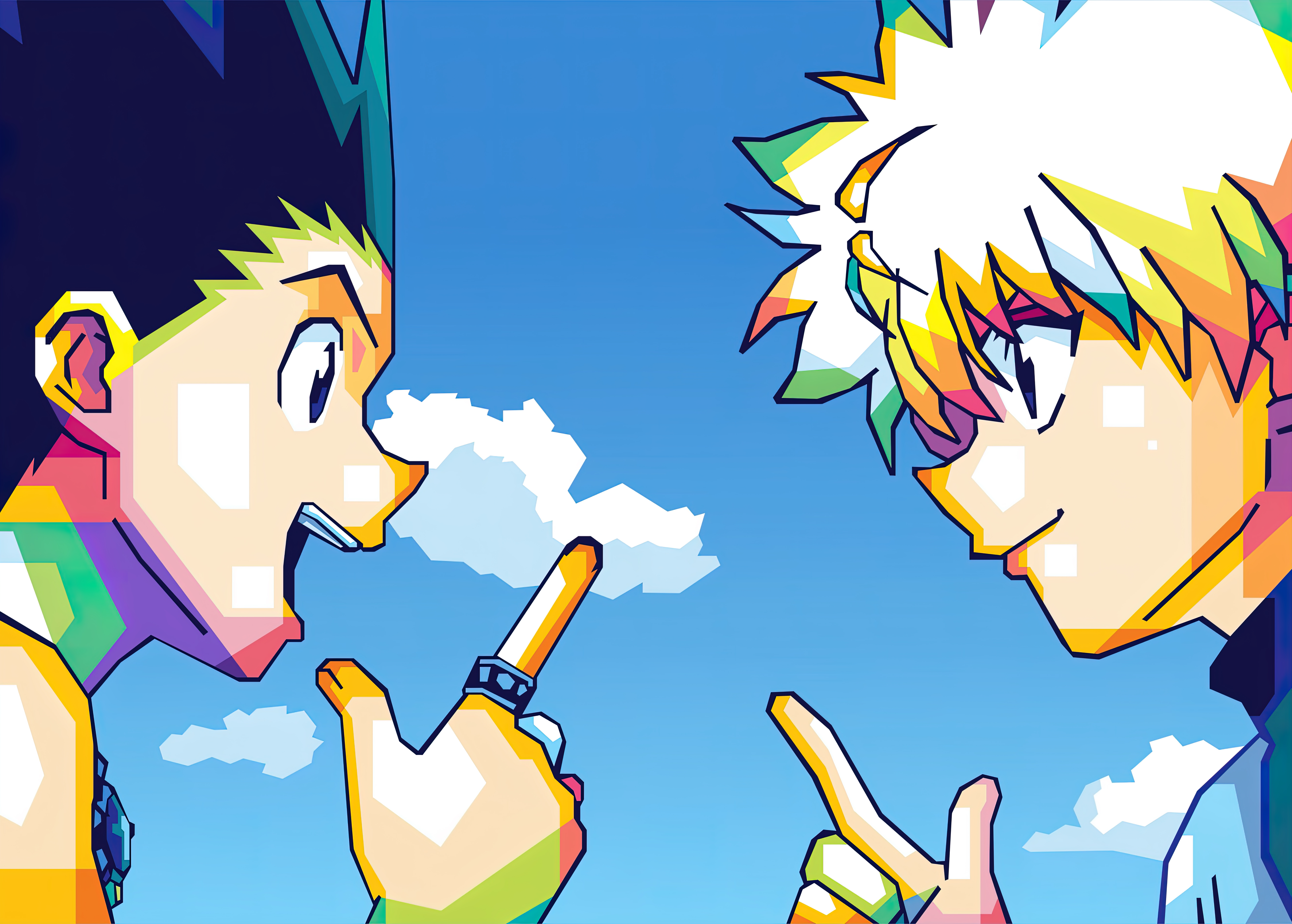 Hunter x Hunter Wallpaper 4K, Gon
