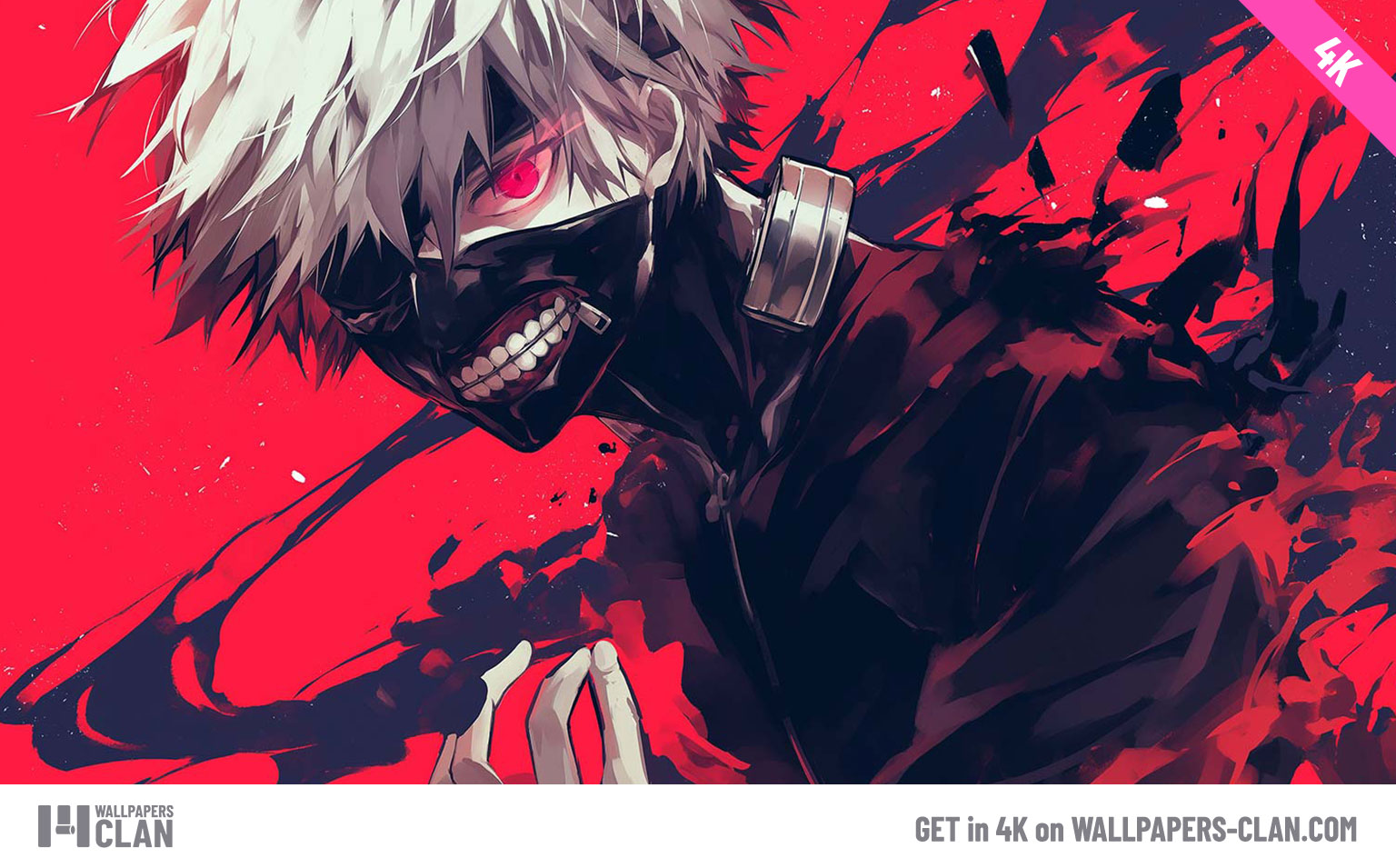 Ken Kaneki Ghoul Mask Red Eye Kagune