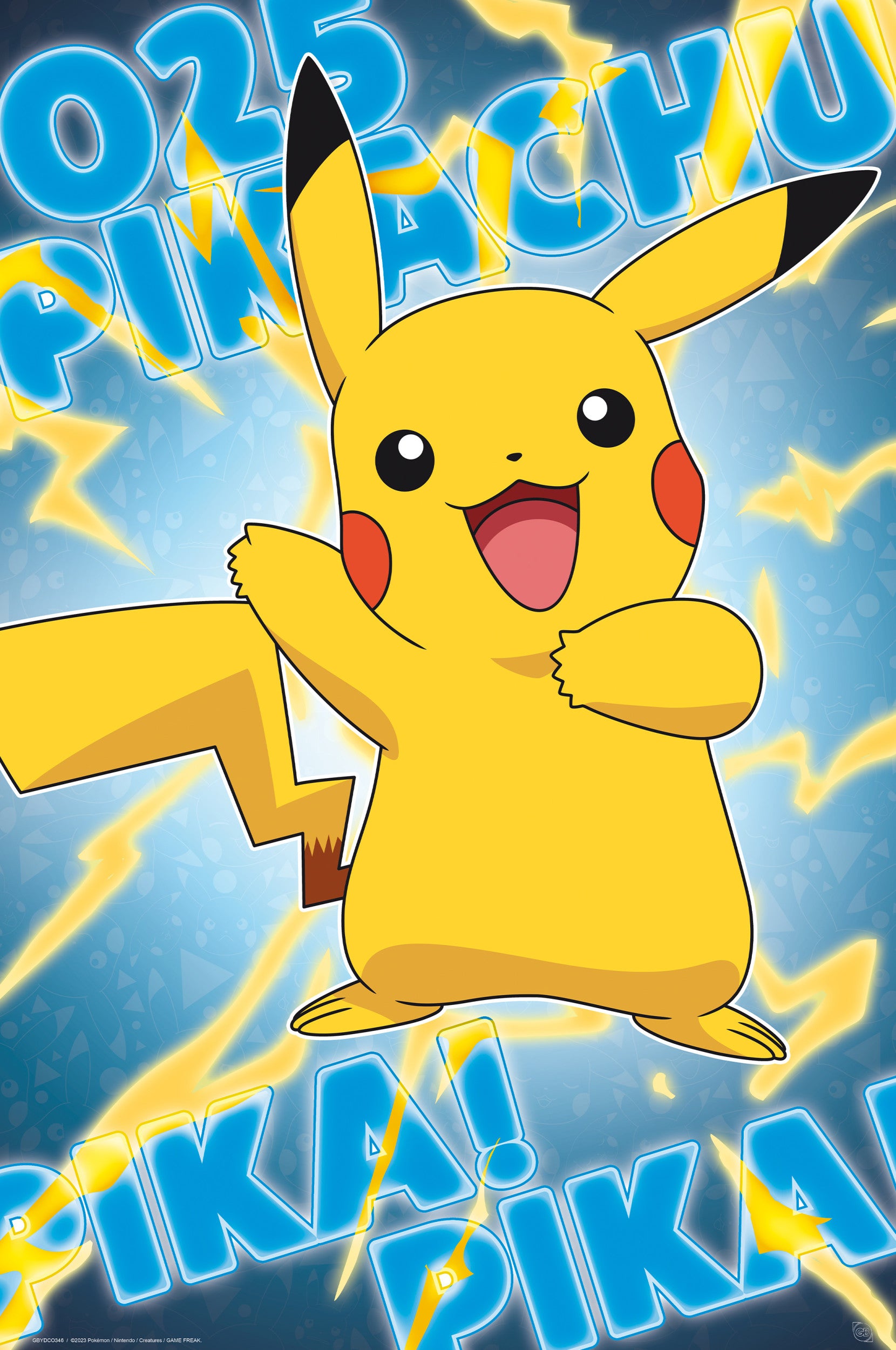 Poster Pokemon Pikachu 61x91, 5cm