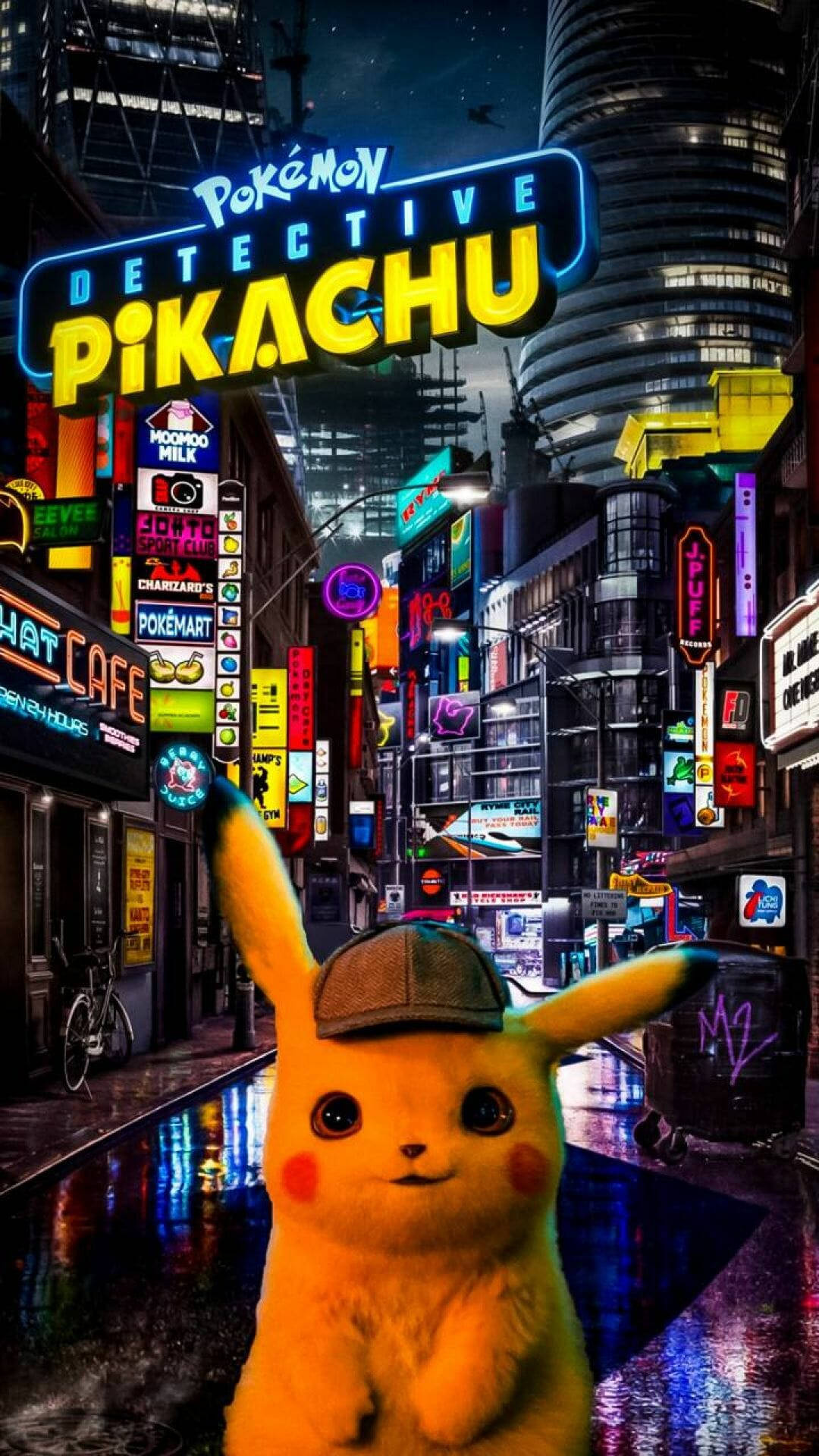 Detective Pikachu Poster Wallpaper