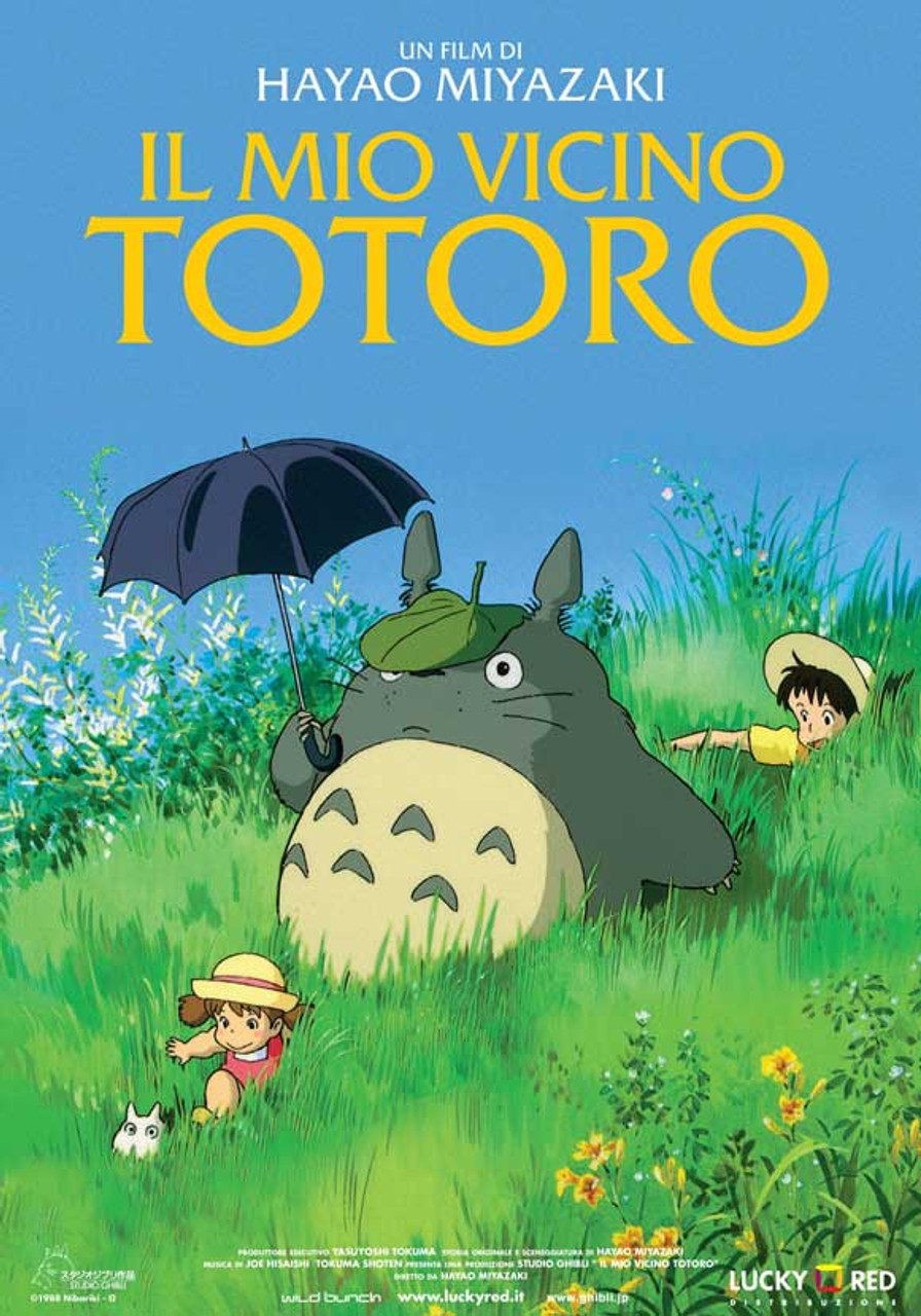 Totoro (My Neighbor) Movie Poster Print
