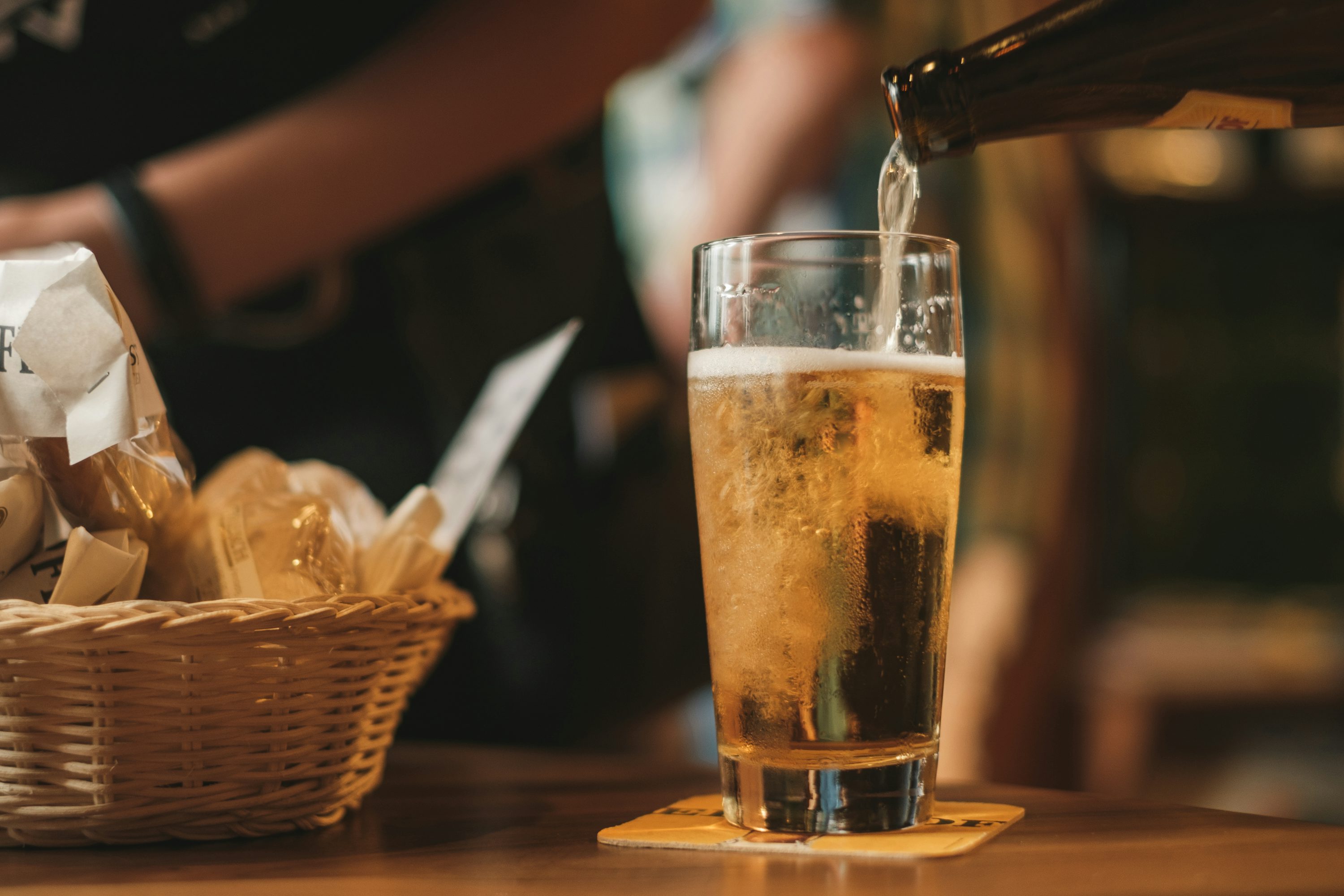 Beer Bubbles Picture. Download Free