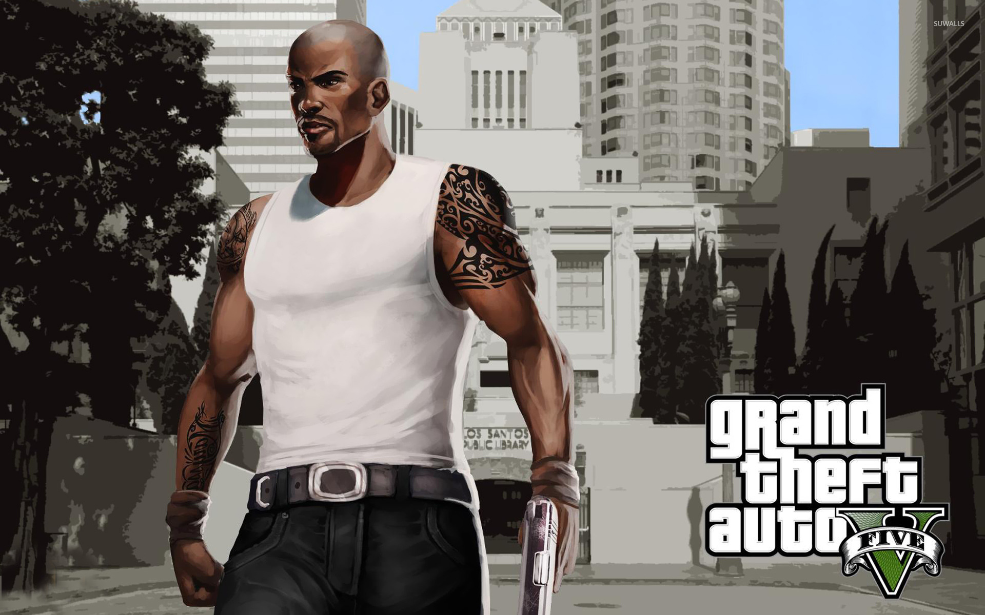 Carl Johnson Theft Auto V