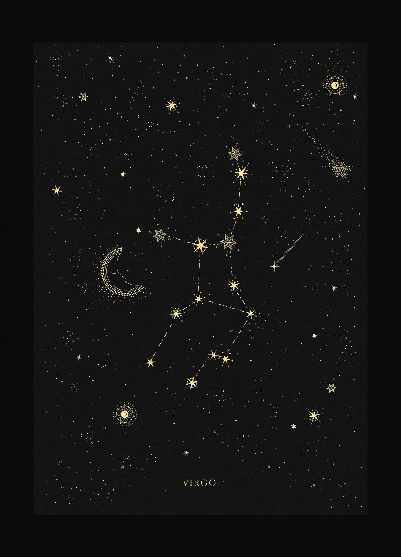 Magical Virgo Zodiac Constellation