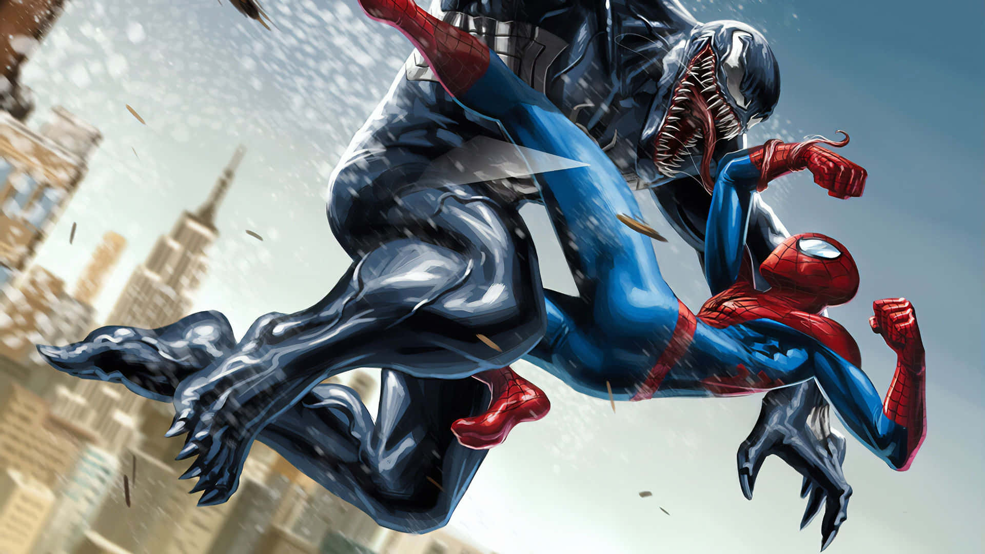 Venom Spider Man Wallpaper