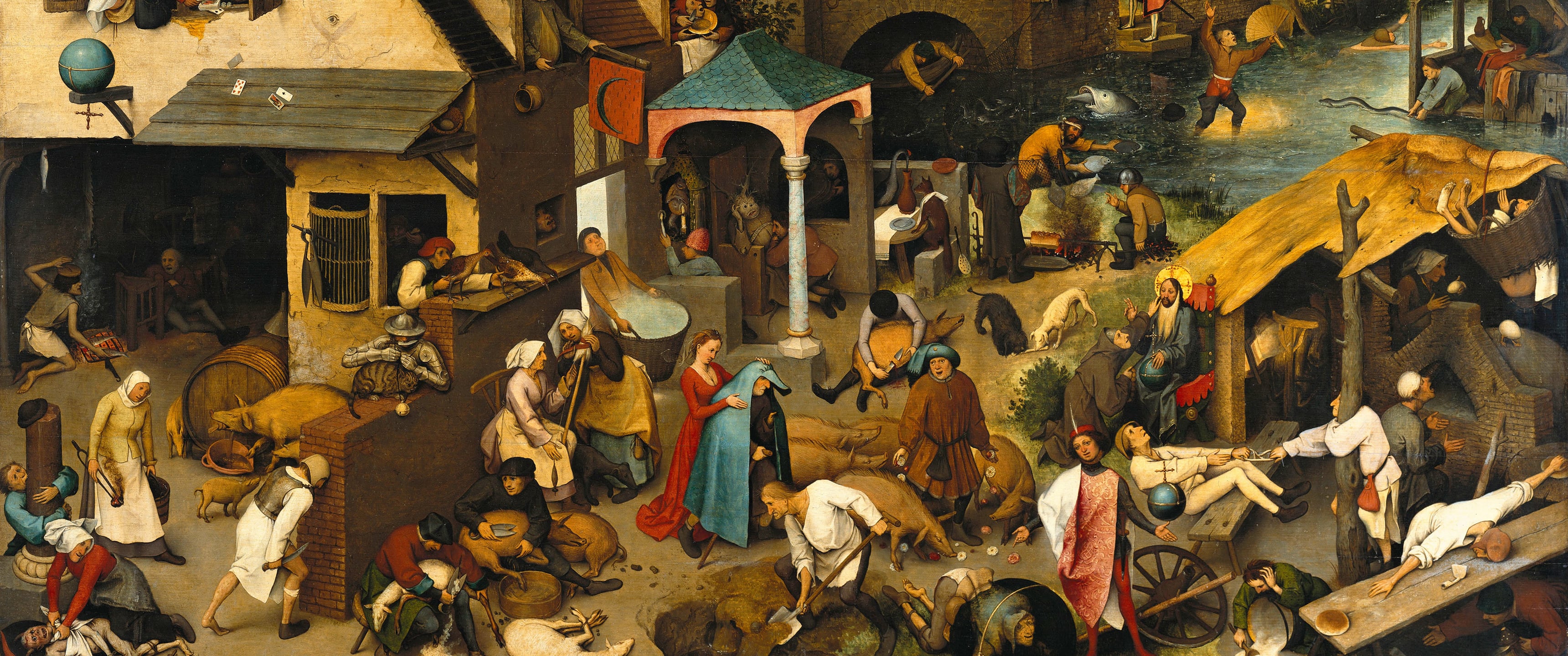 Medieval painting [3440x1440], r