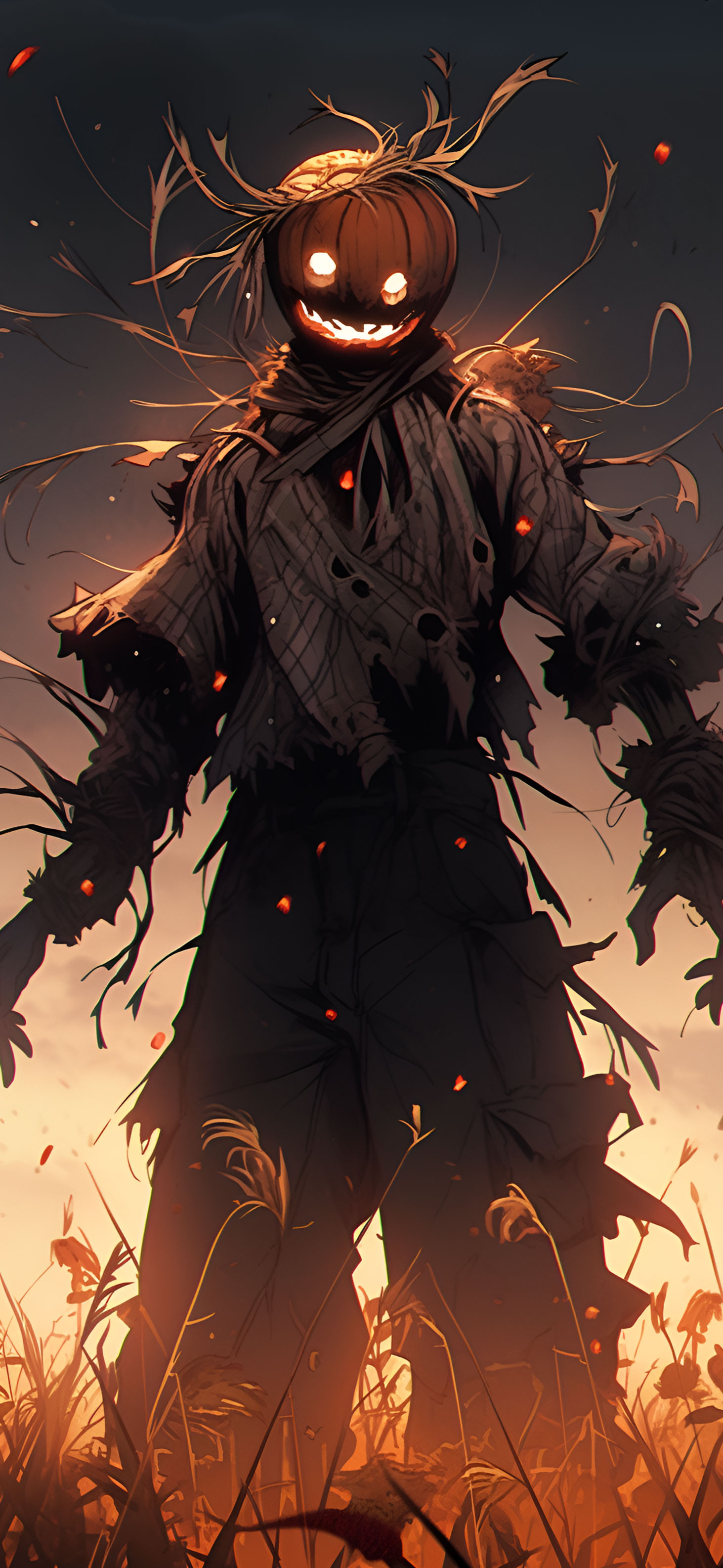 Halloween Scarecrow Wallpaper