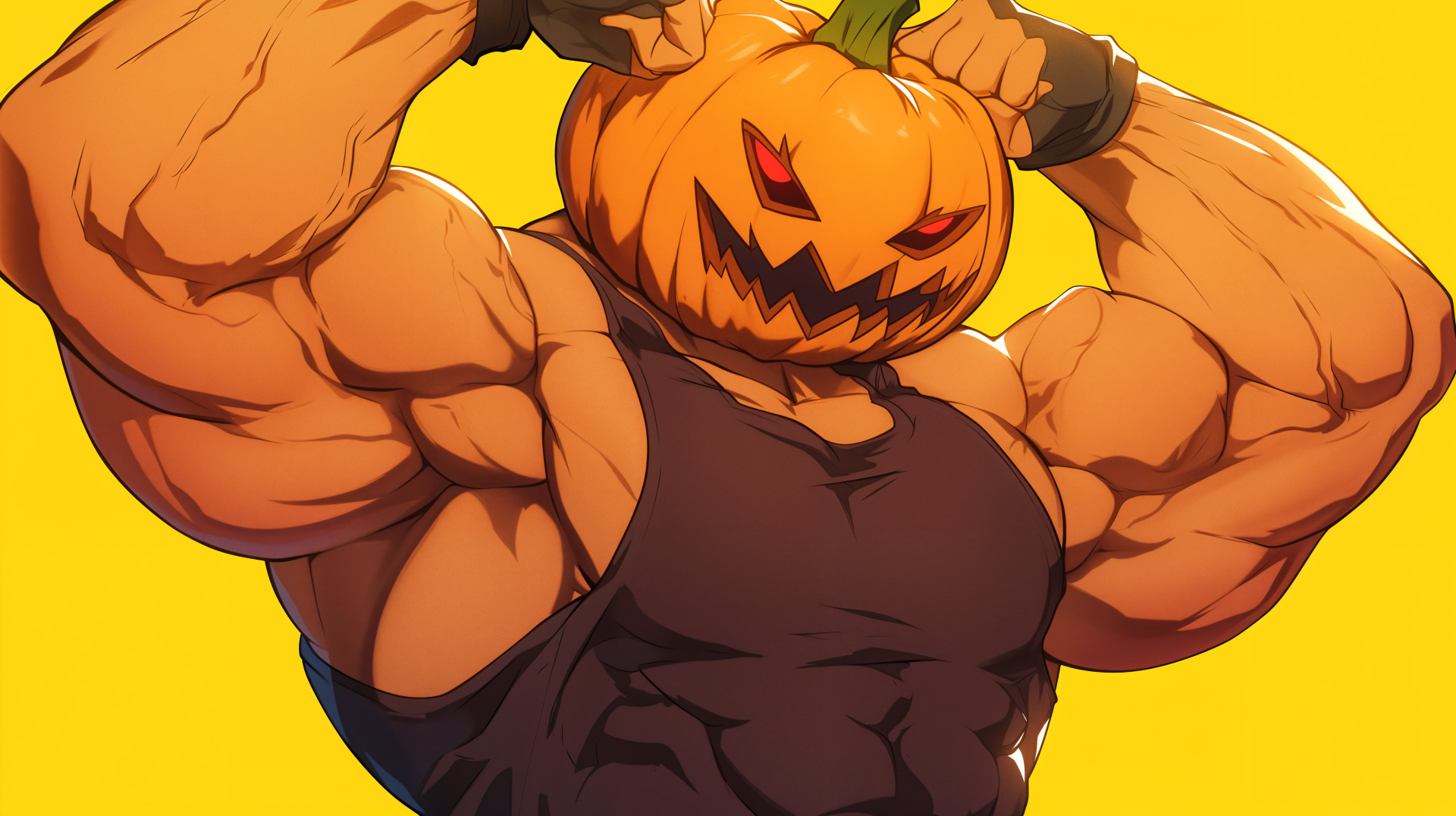 Buff Pumpkin Warrior Ultra HD